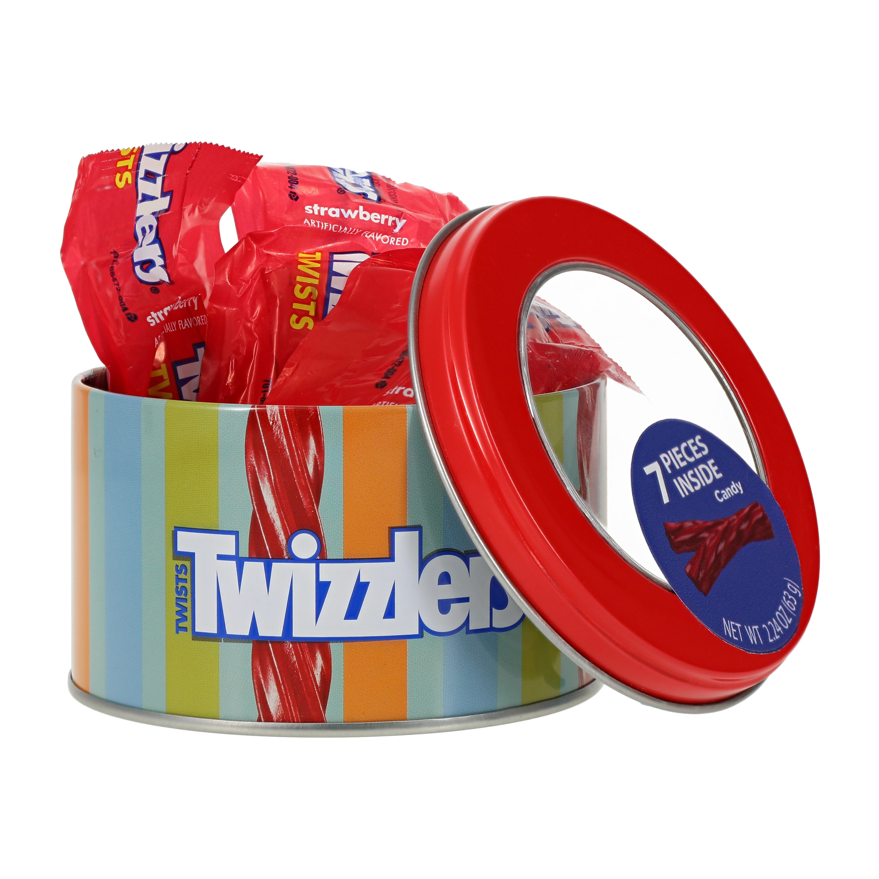 Christmas Twist Twizzlers Tin