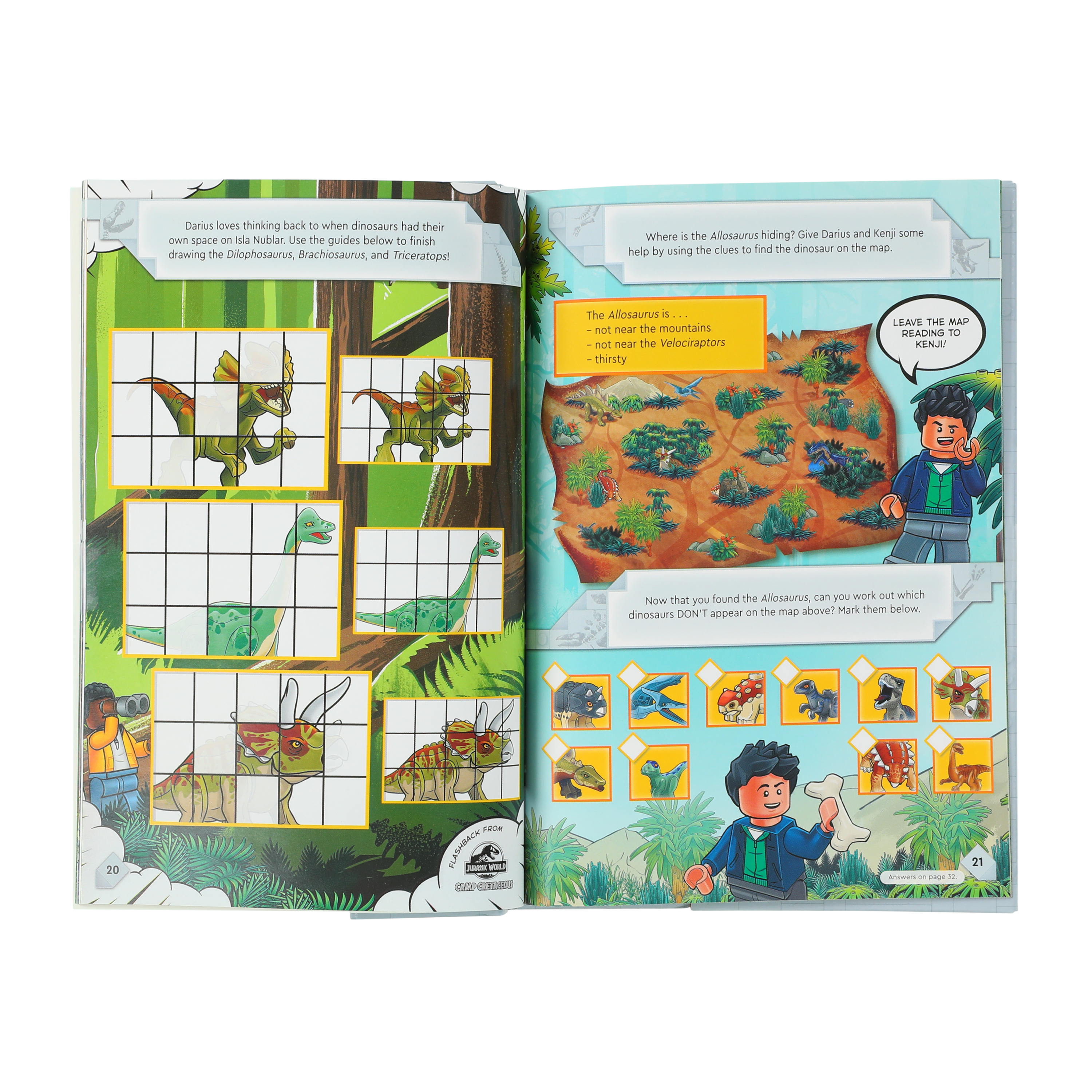 LEGO® Jurassic World Raptors On The Run Bricktivity™ Set