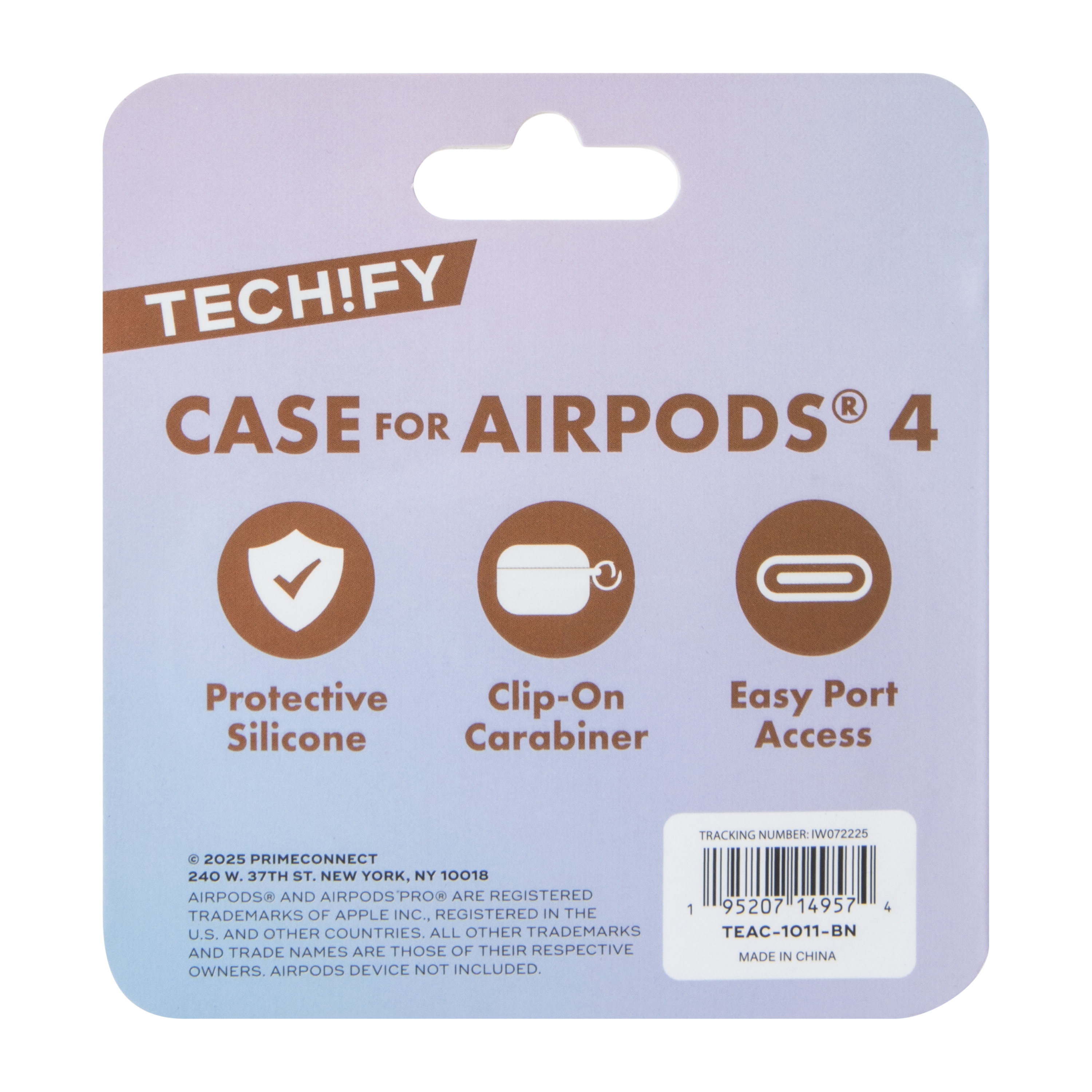 Tech!fy Case For AirPods 4®