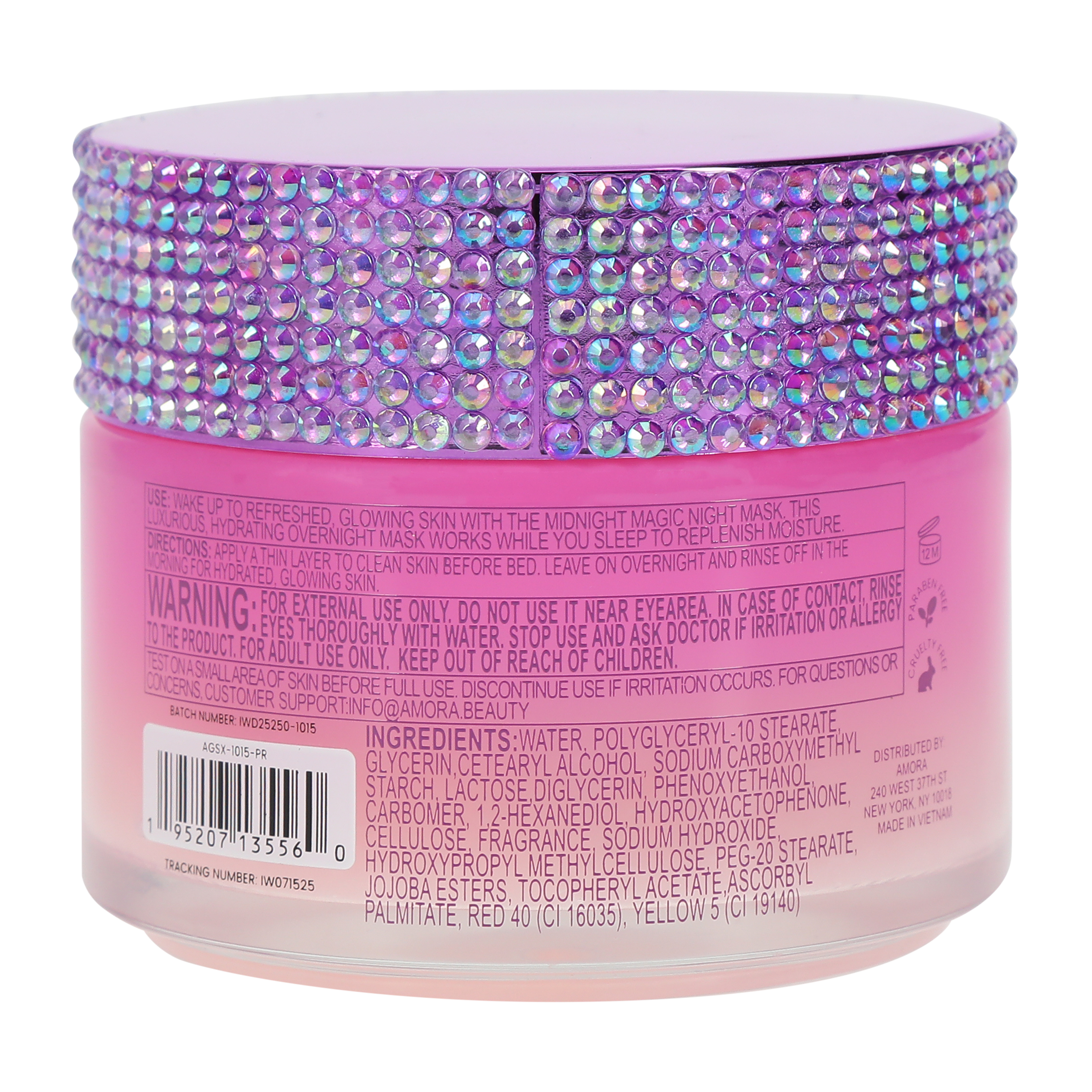 Amora Glow Mightnight Magic Night Mask 3.17oz