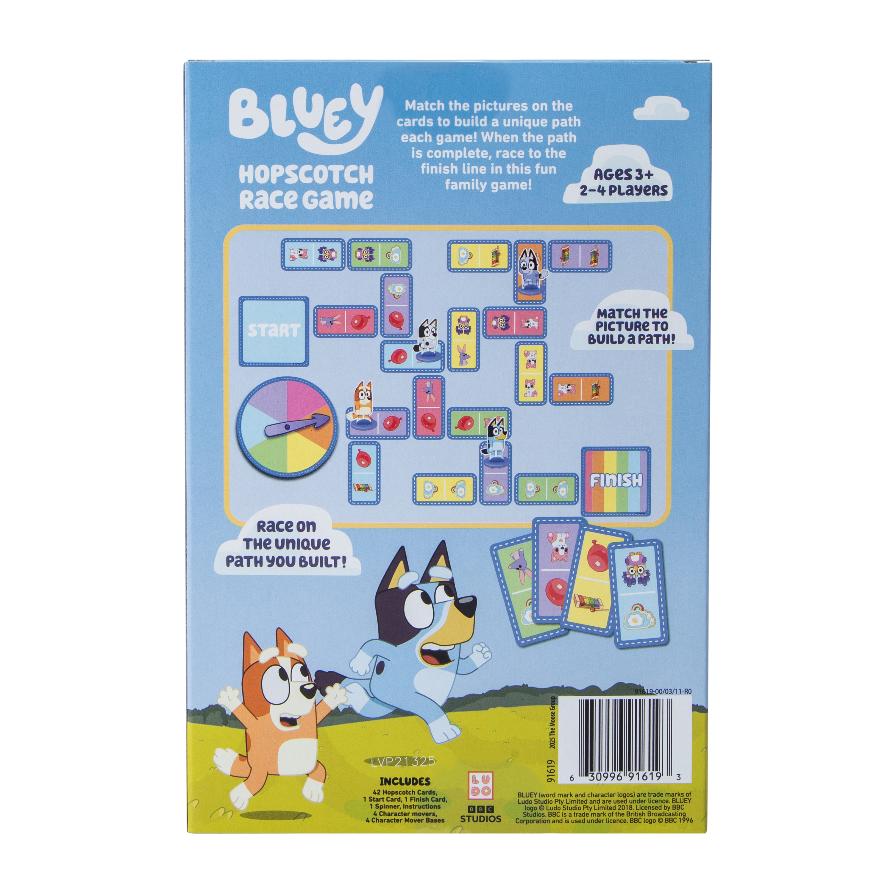 Bluey™ Hopscotch Race Game