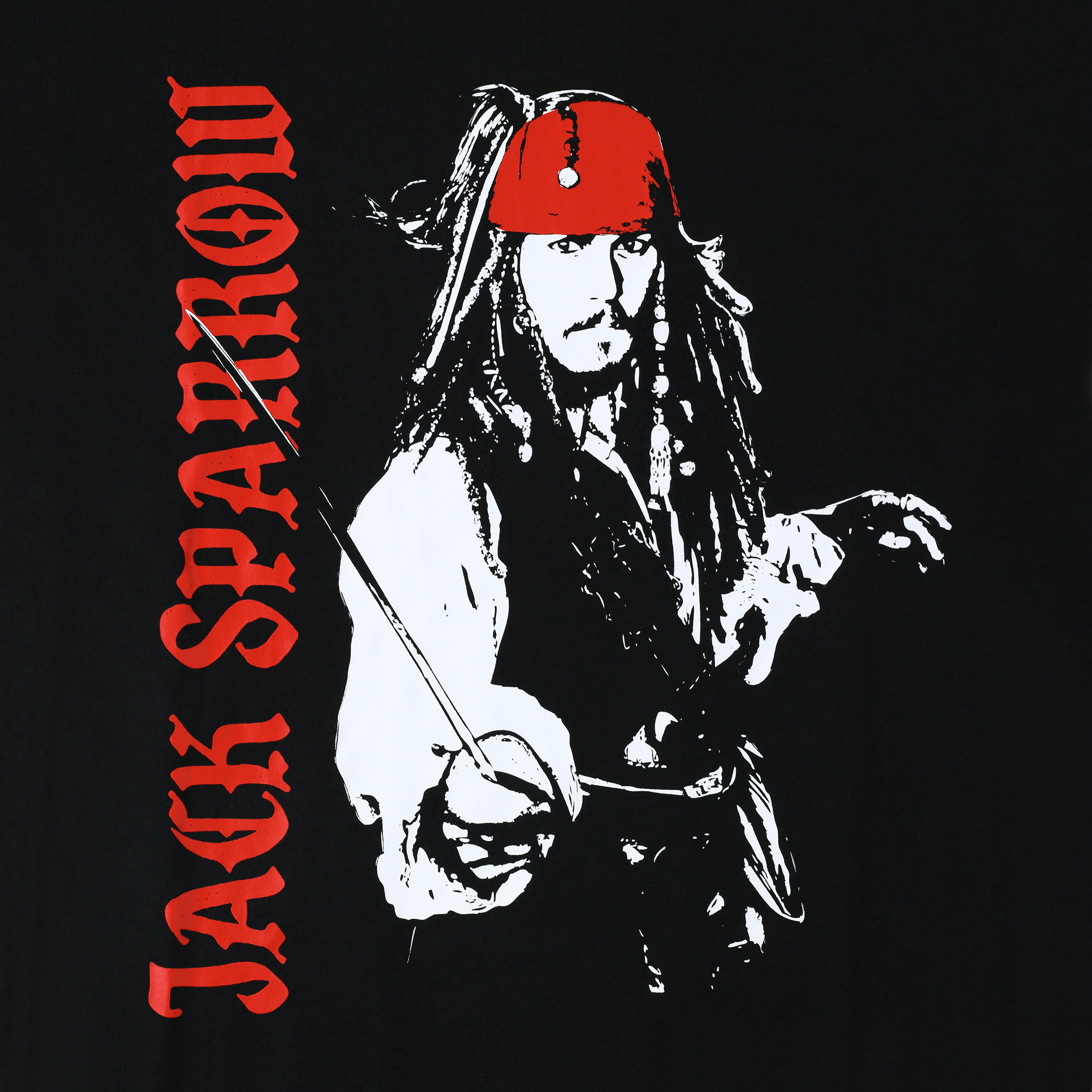 Disney Pirates Of The Caribbean Jack Sparrow Graphic Tee | Five Below