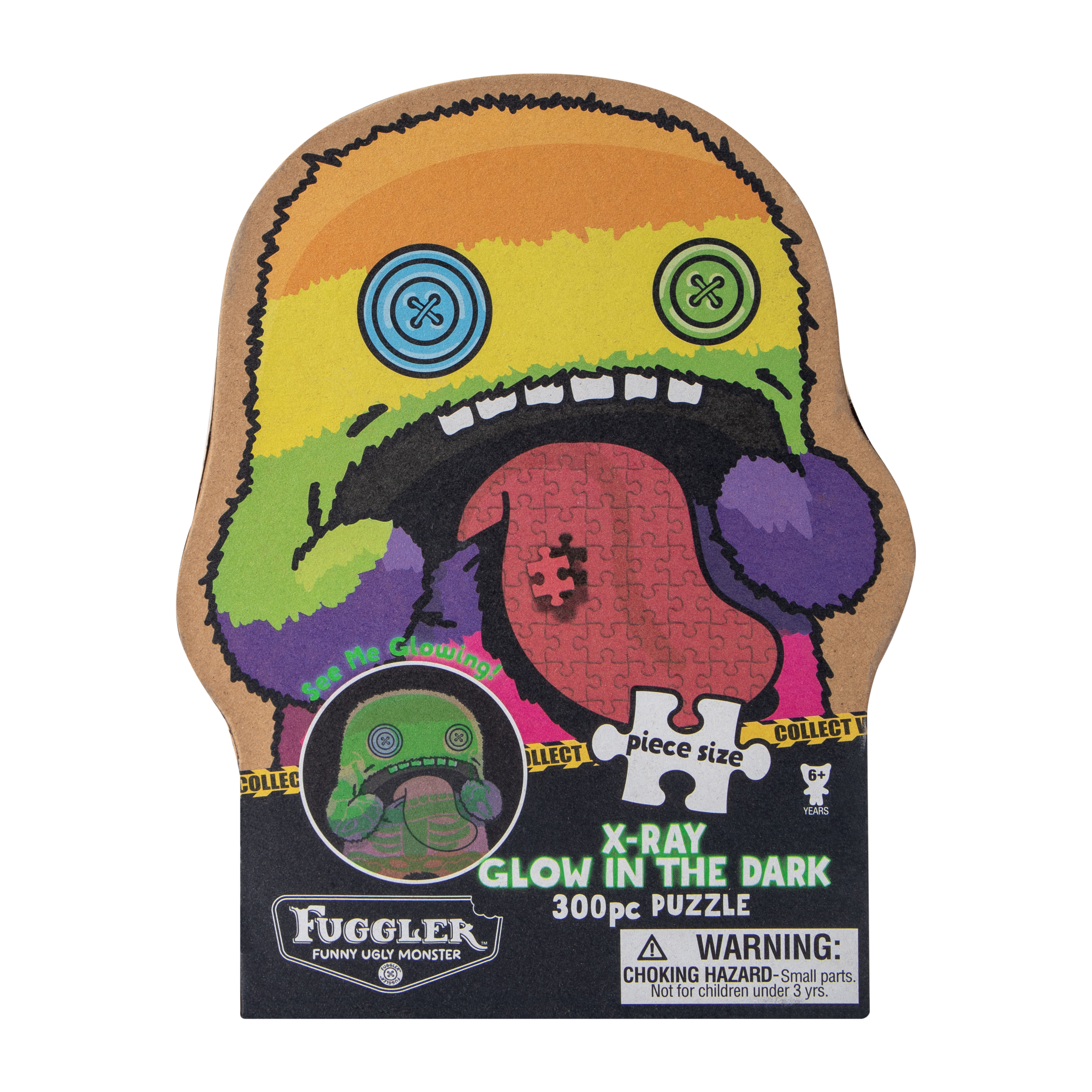 Fuggler™ X-Ray Glow In The Dark Puzzle 300-Pieces