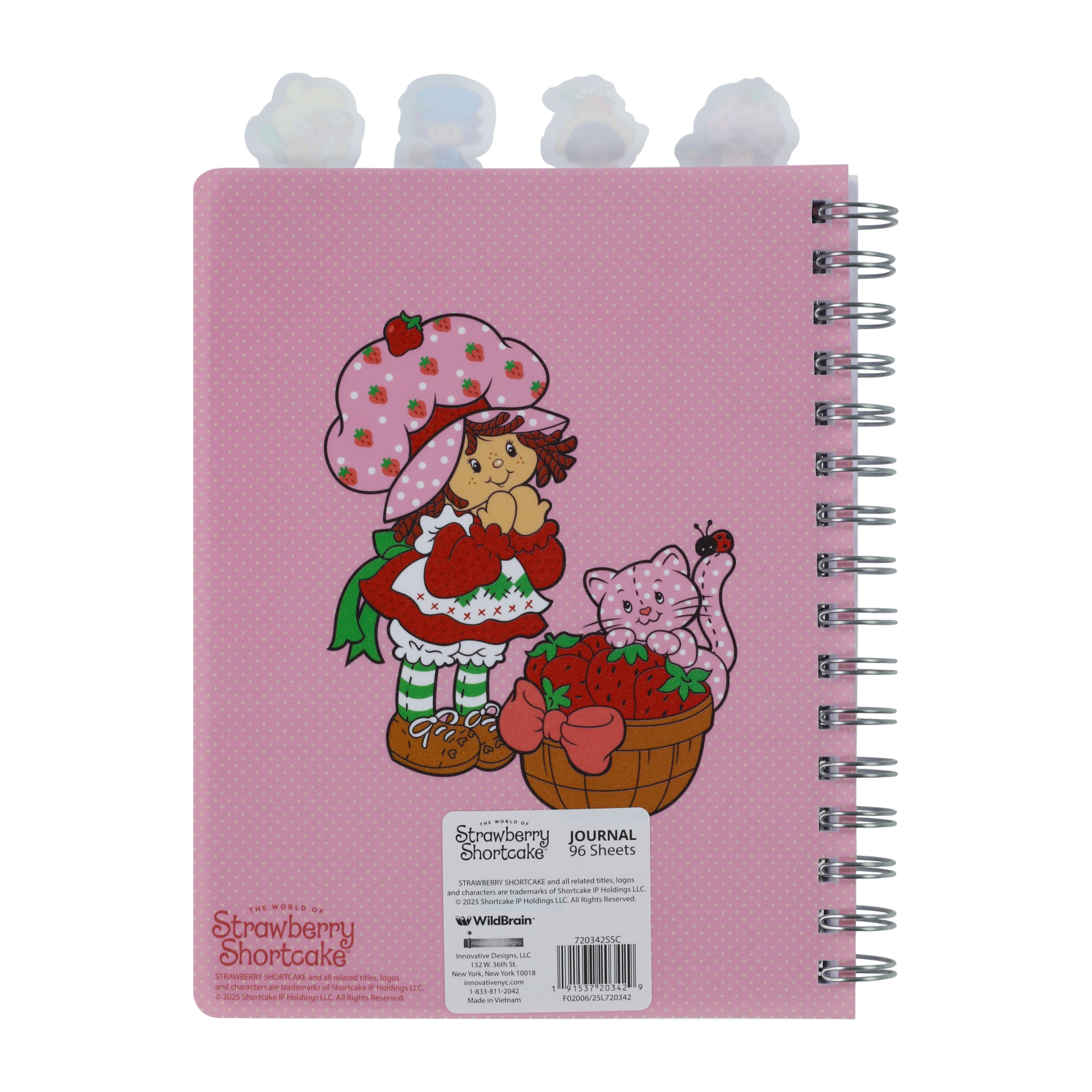 Strawberry Shortcake™ Tab Journal | Five Below
