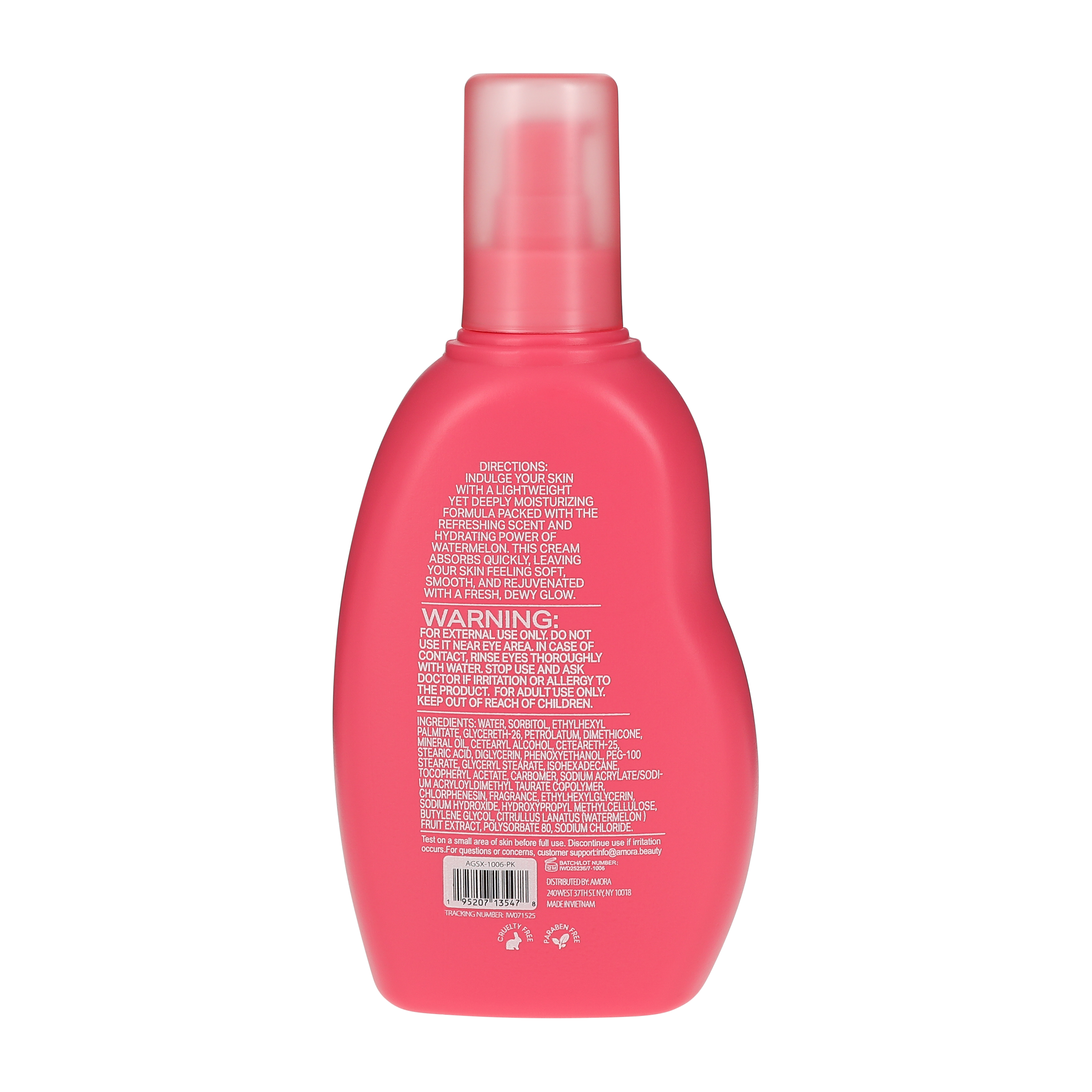 Amora Glow Watermelon Refresh Body Cream 8.78oz