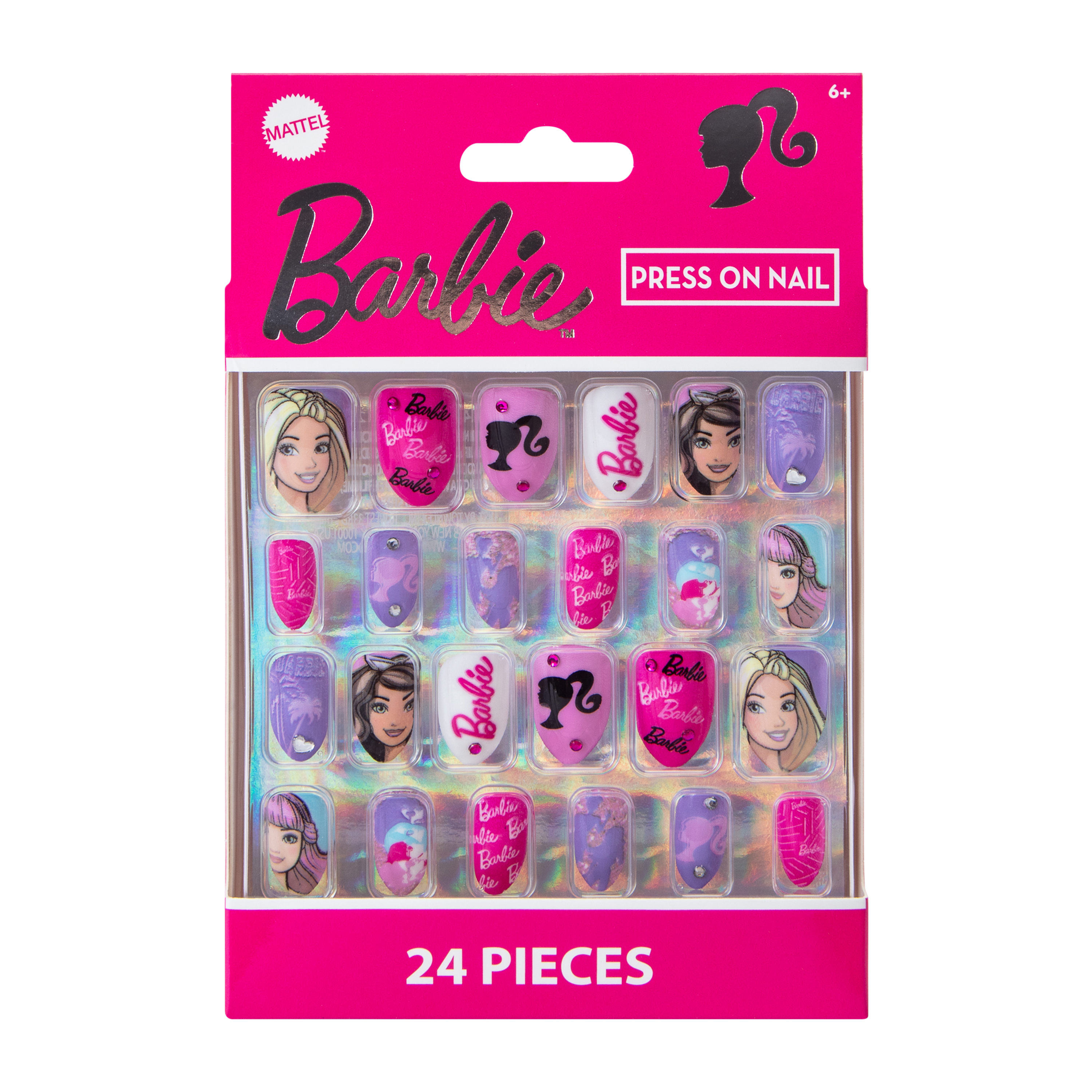 Barbie™ Press On Nails 24-Pack
