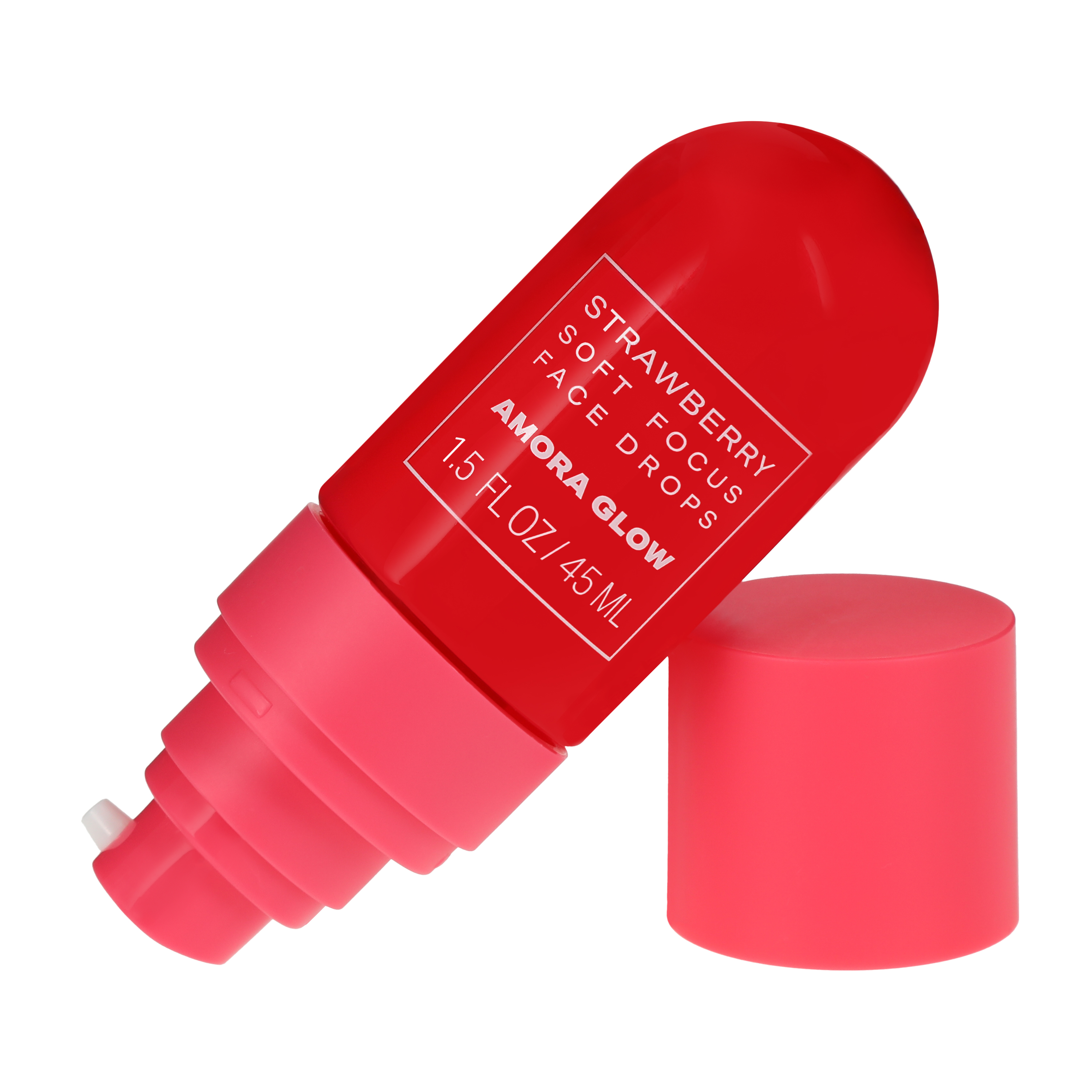 Amora Glow Strawberry Soft Focus Face Drops 1.5oz