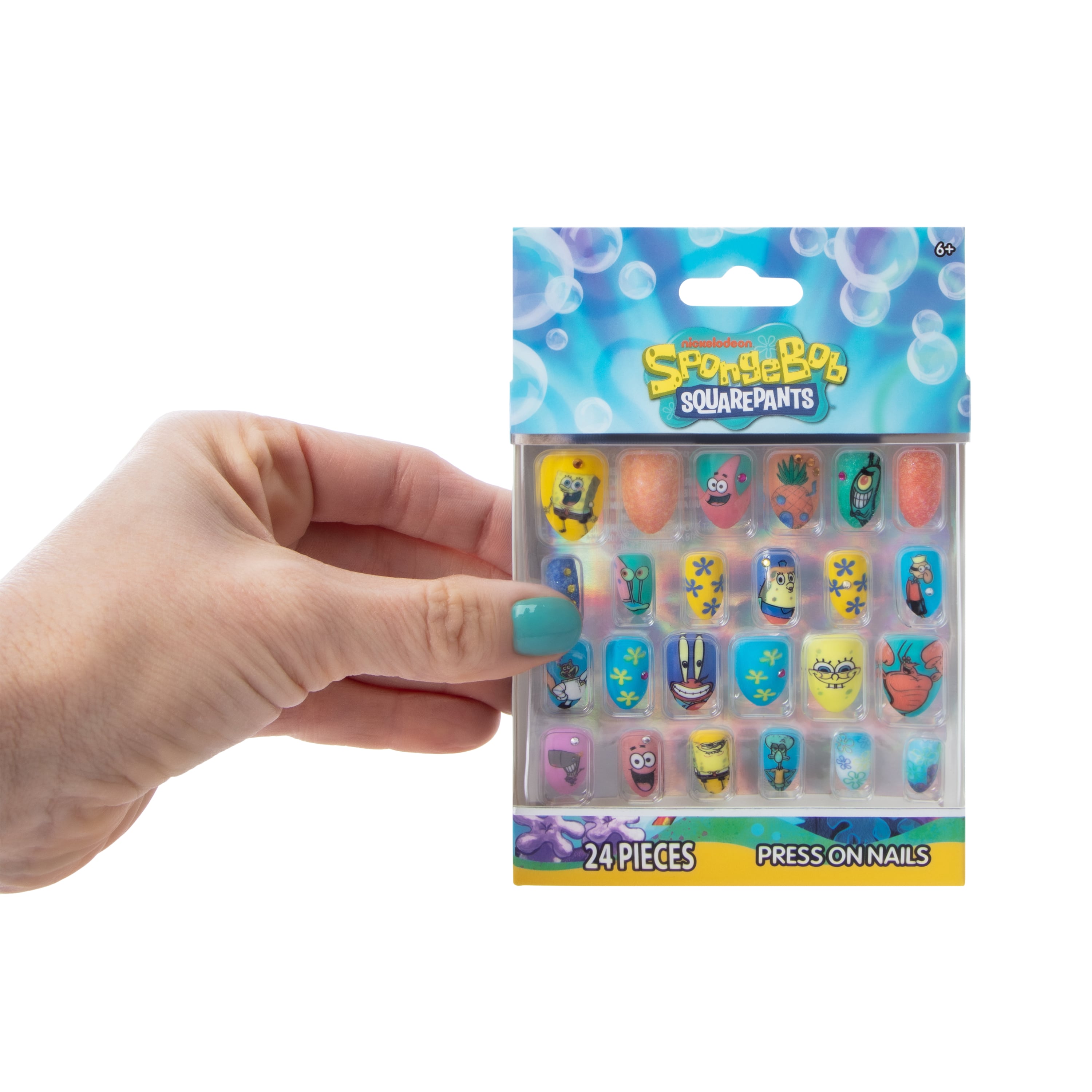 SpongeBob SquarePants™ Press On Nails 24-Pack