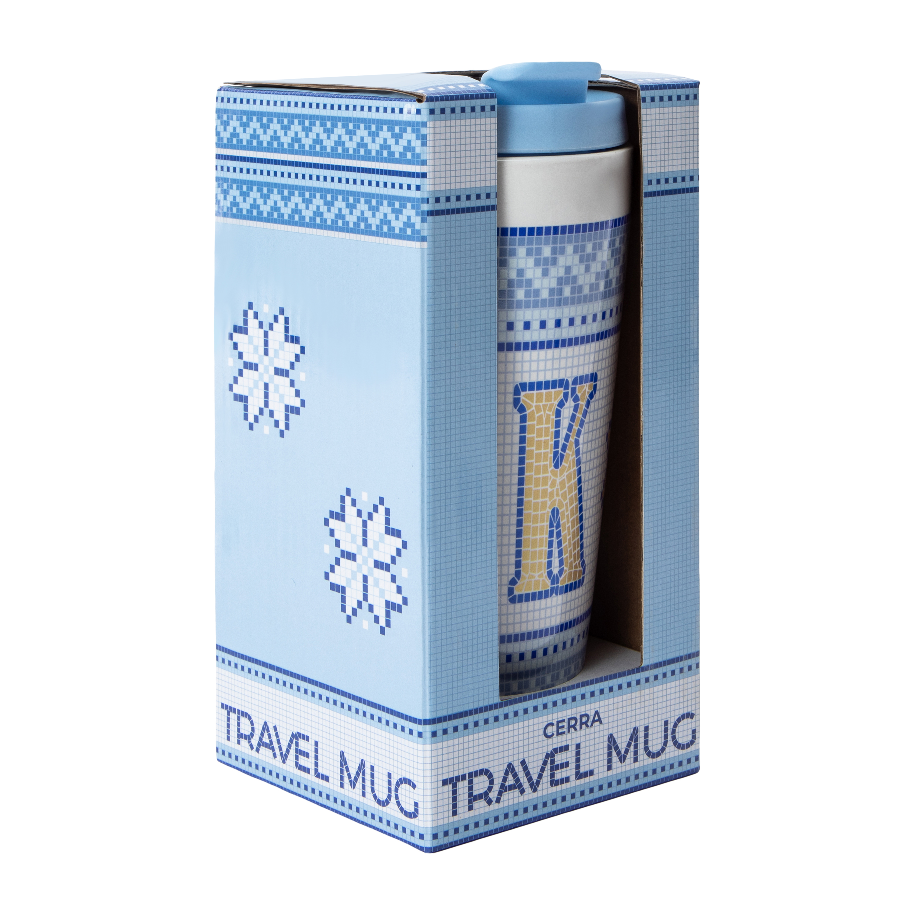 Cerra Monogram Travel Mug
