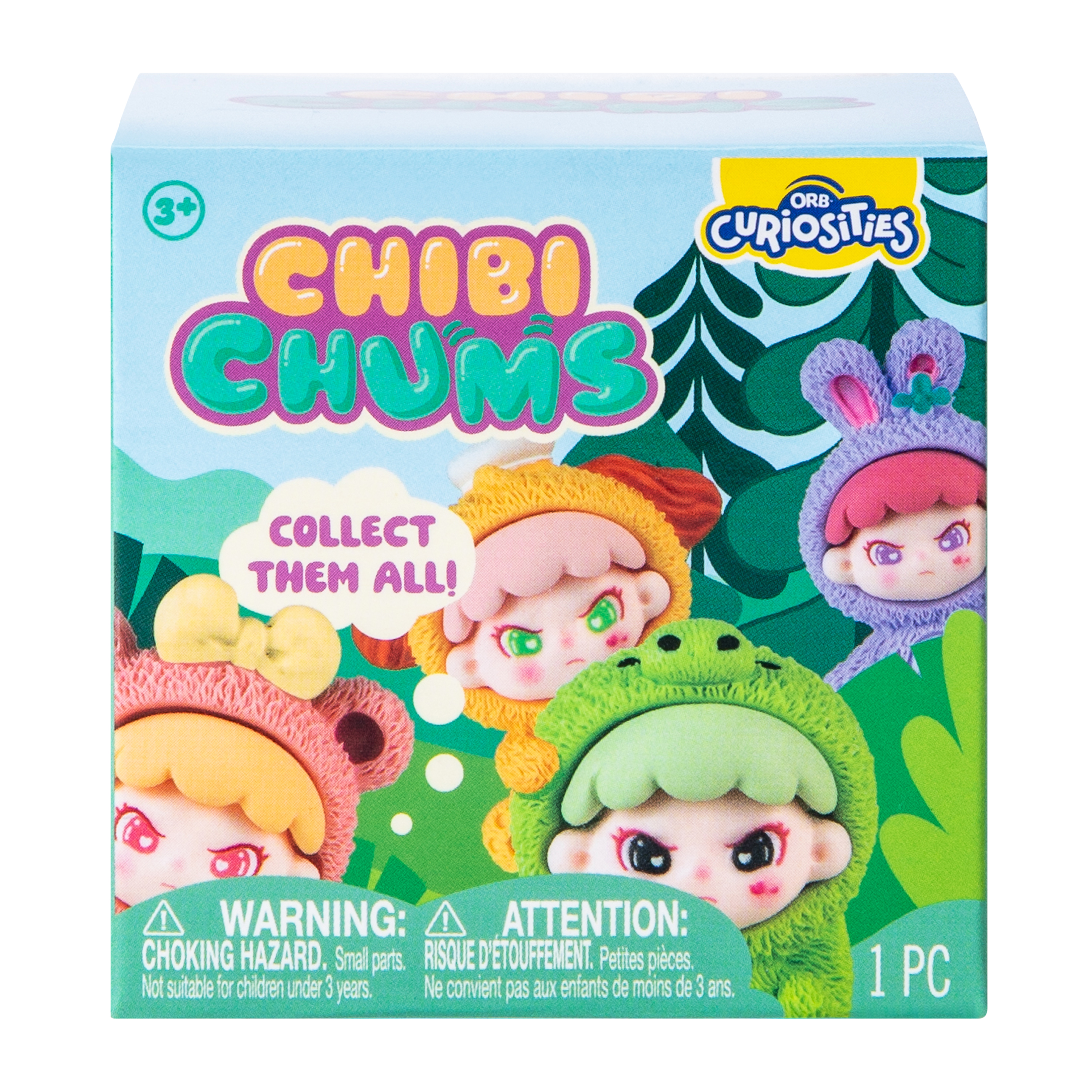 Chibi Chums Toy (Styles May Vary)