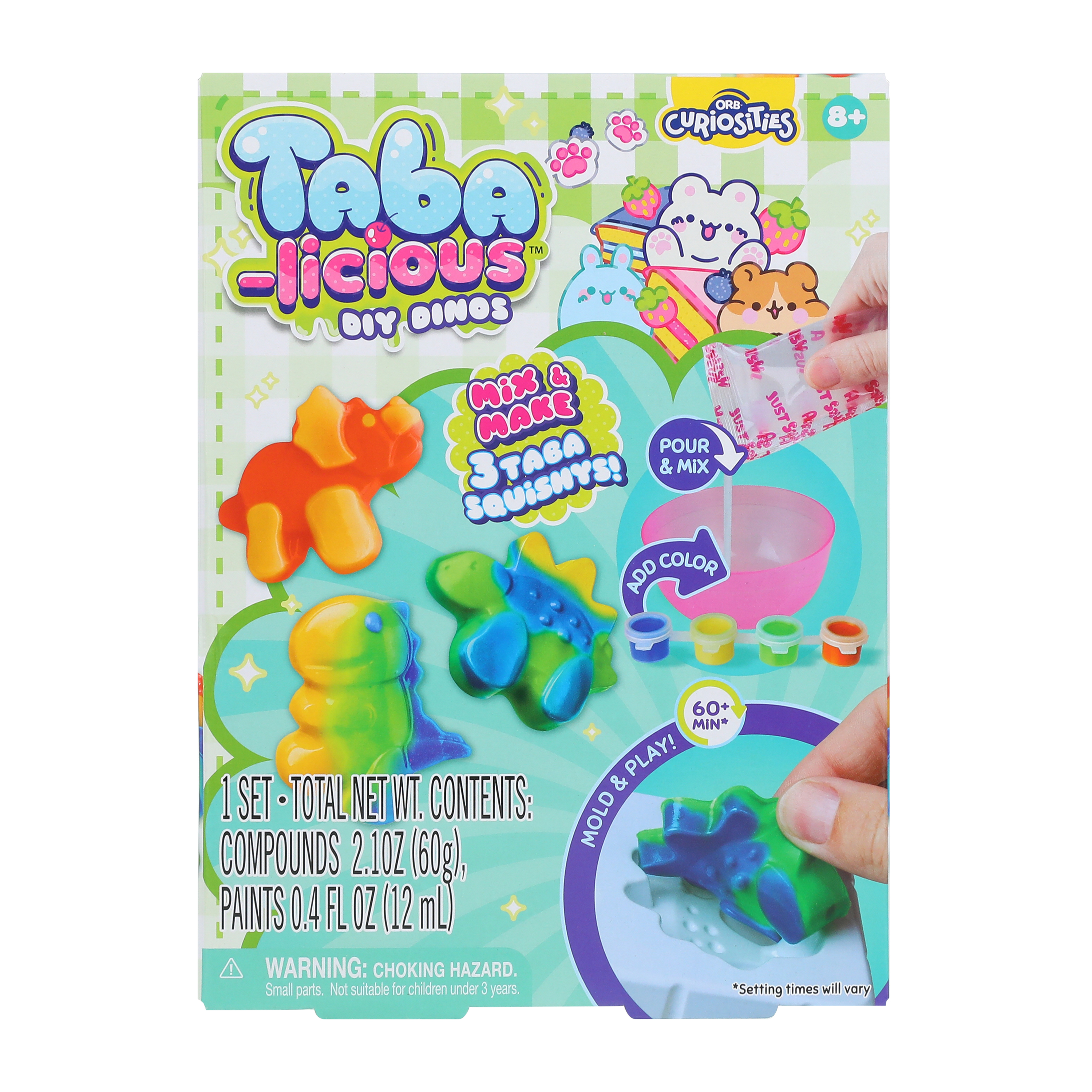 ORB Curiosities™  Taba-Licious DIY Dinos Set