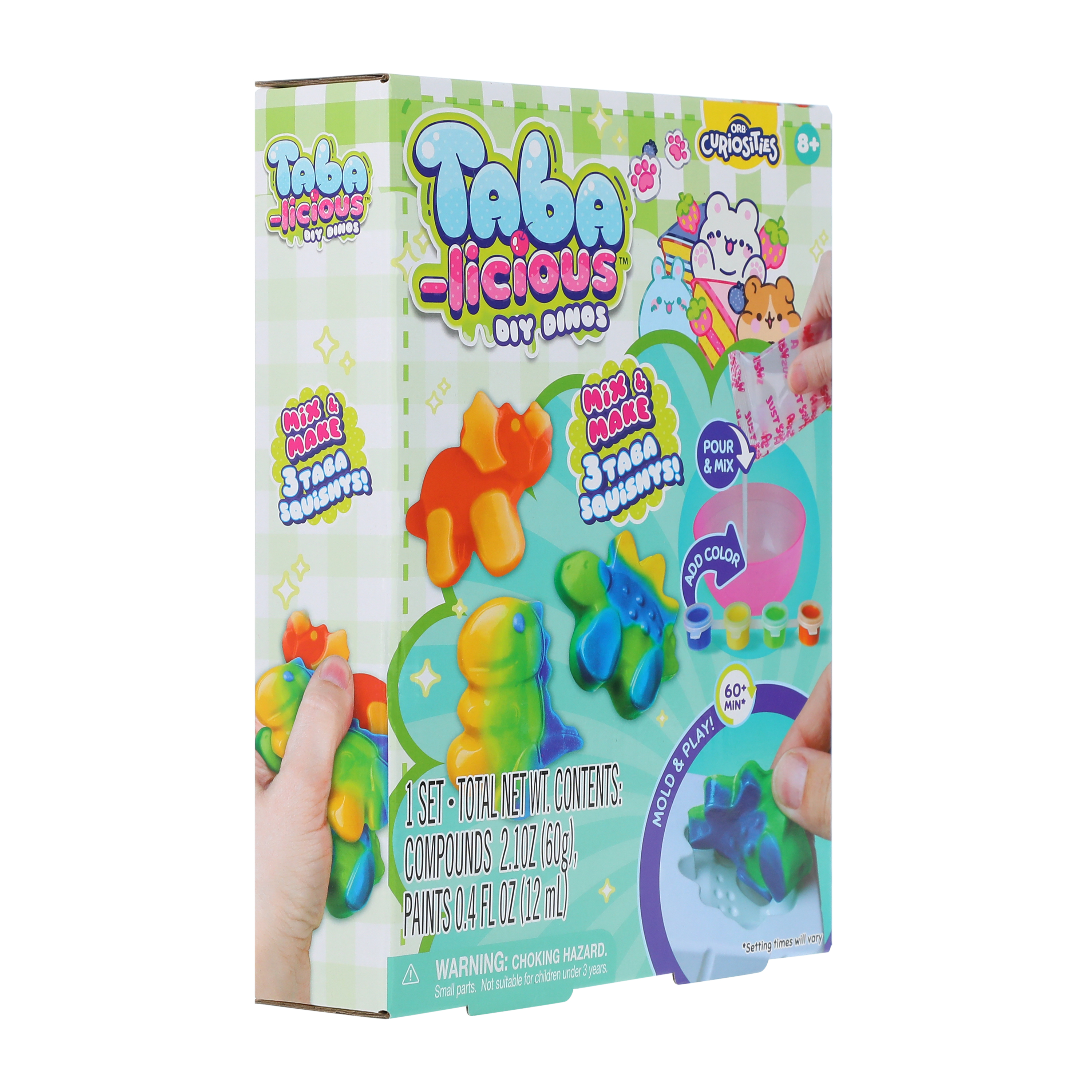 ORB Curiosities™  Taba-Licious DIY Dinos Set