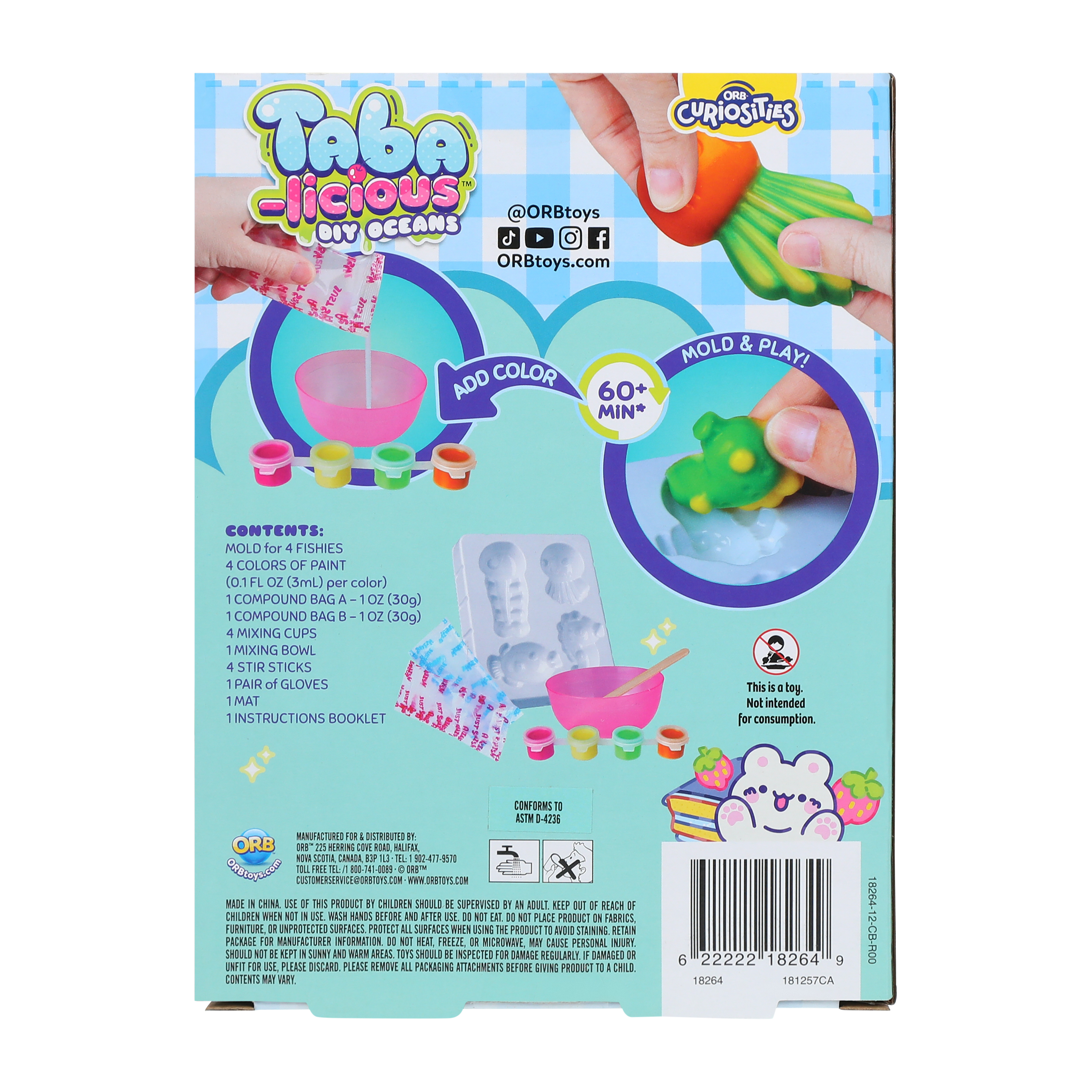 ORB Curiosities™  Taba-Licious DIY Oceans Set
