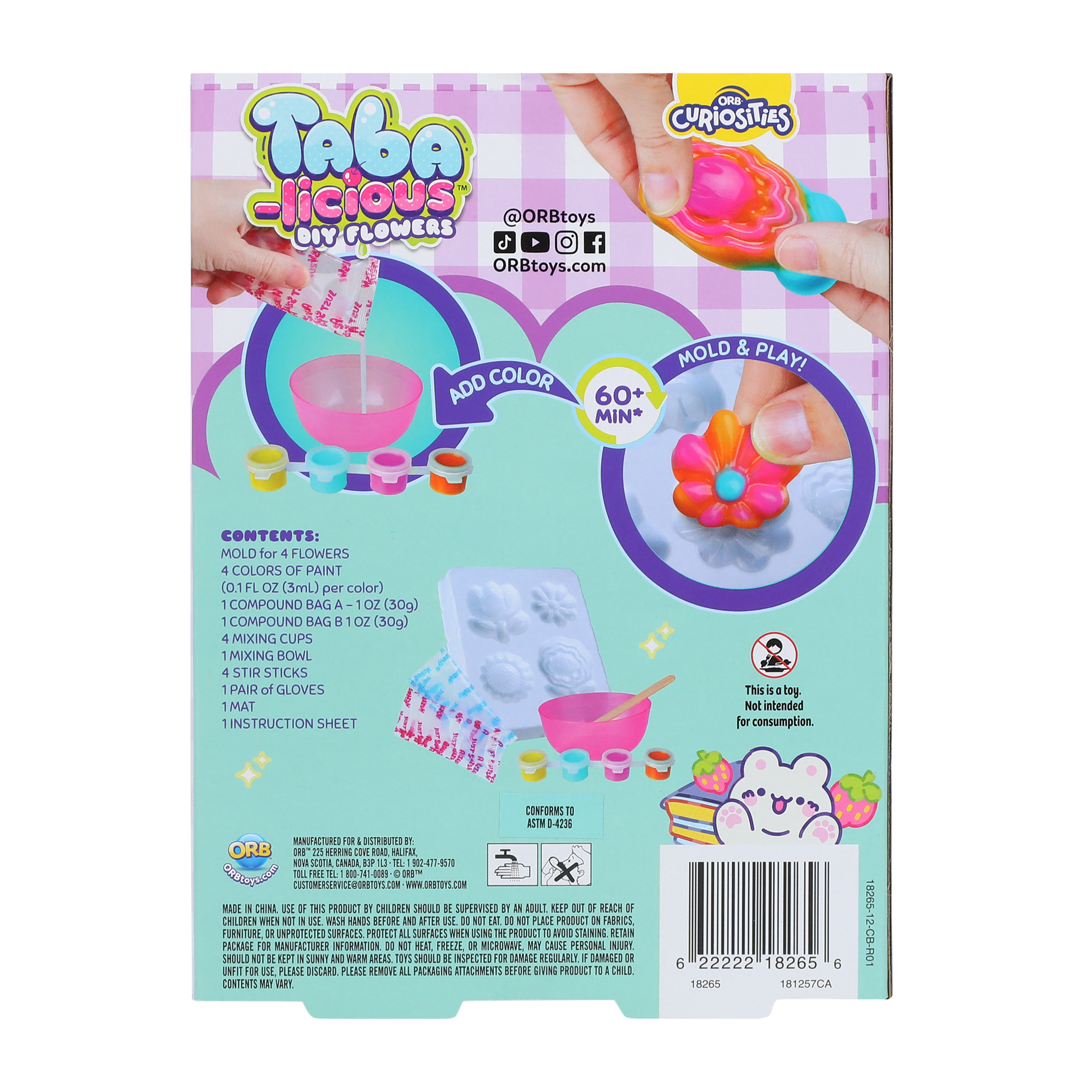 ORB Curiosities™ Taba-Licious DIY Flowers Set