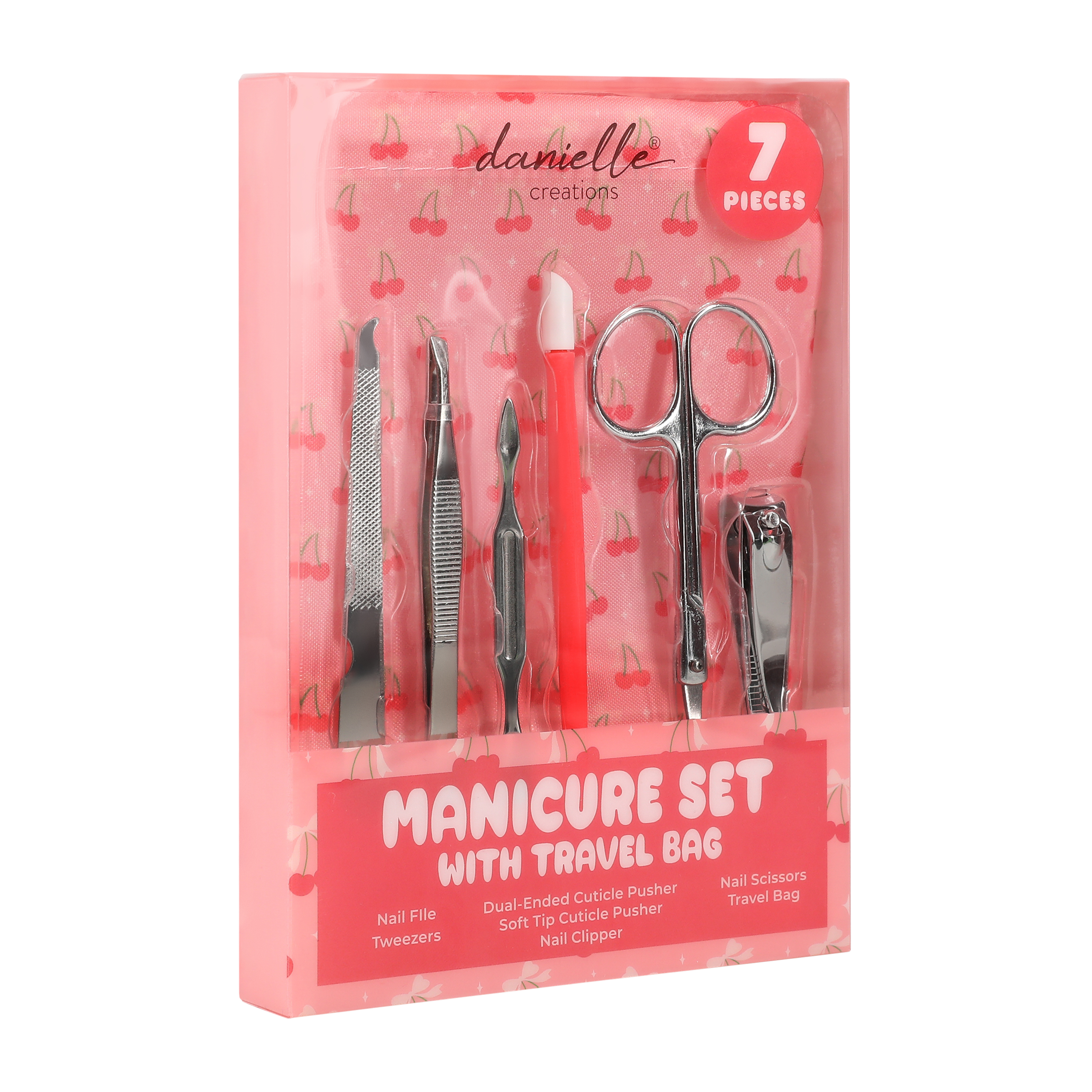 Danielle Creations® Manicure Set With Travel Bag