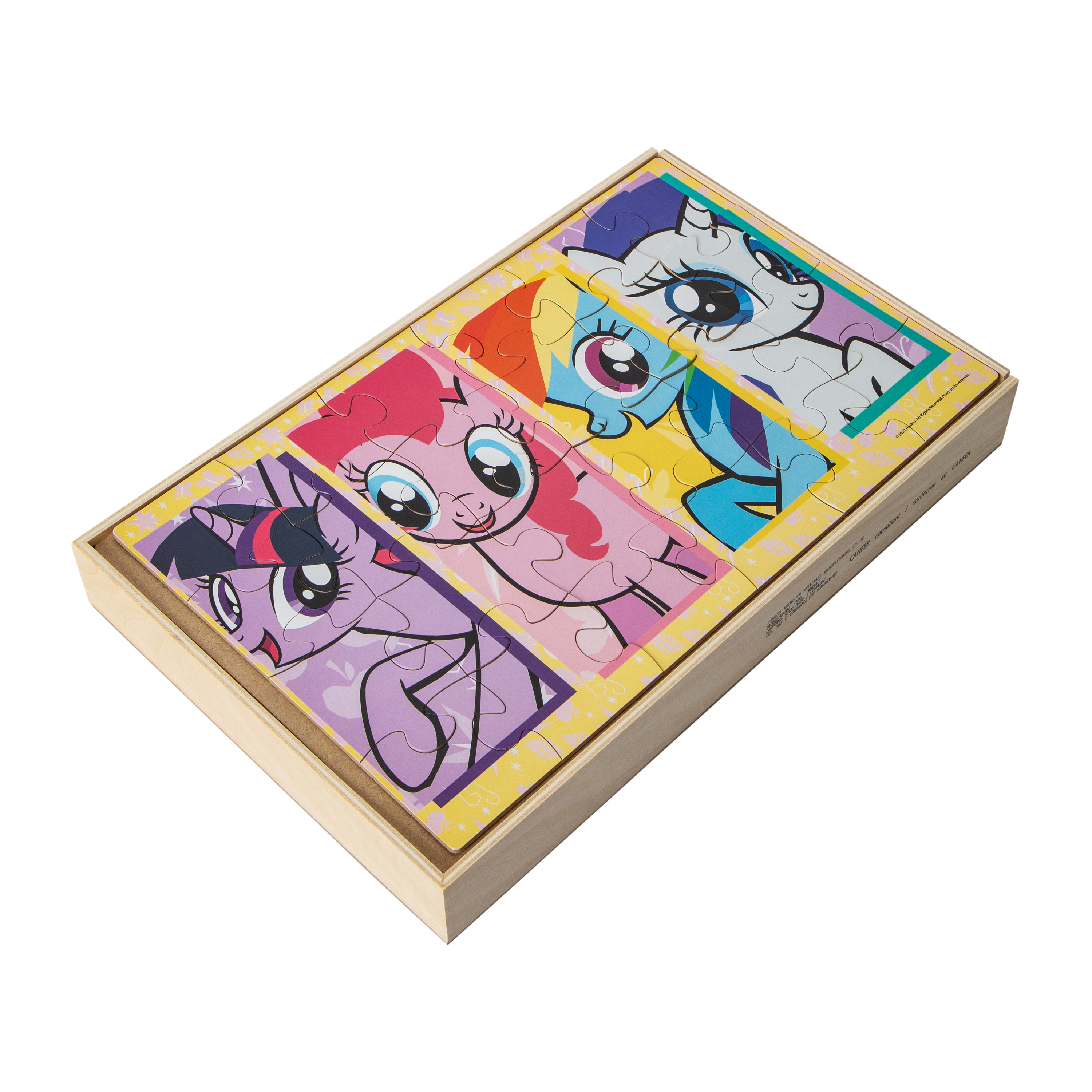 My Little Pony Wood Puzzles 7-Count