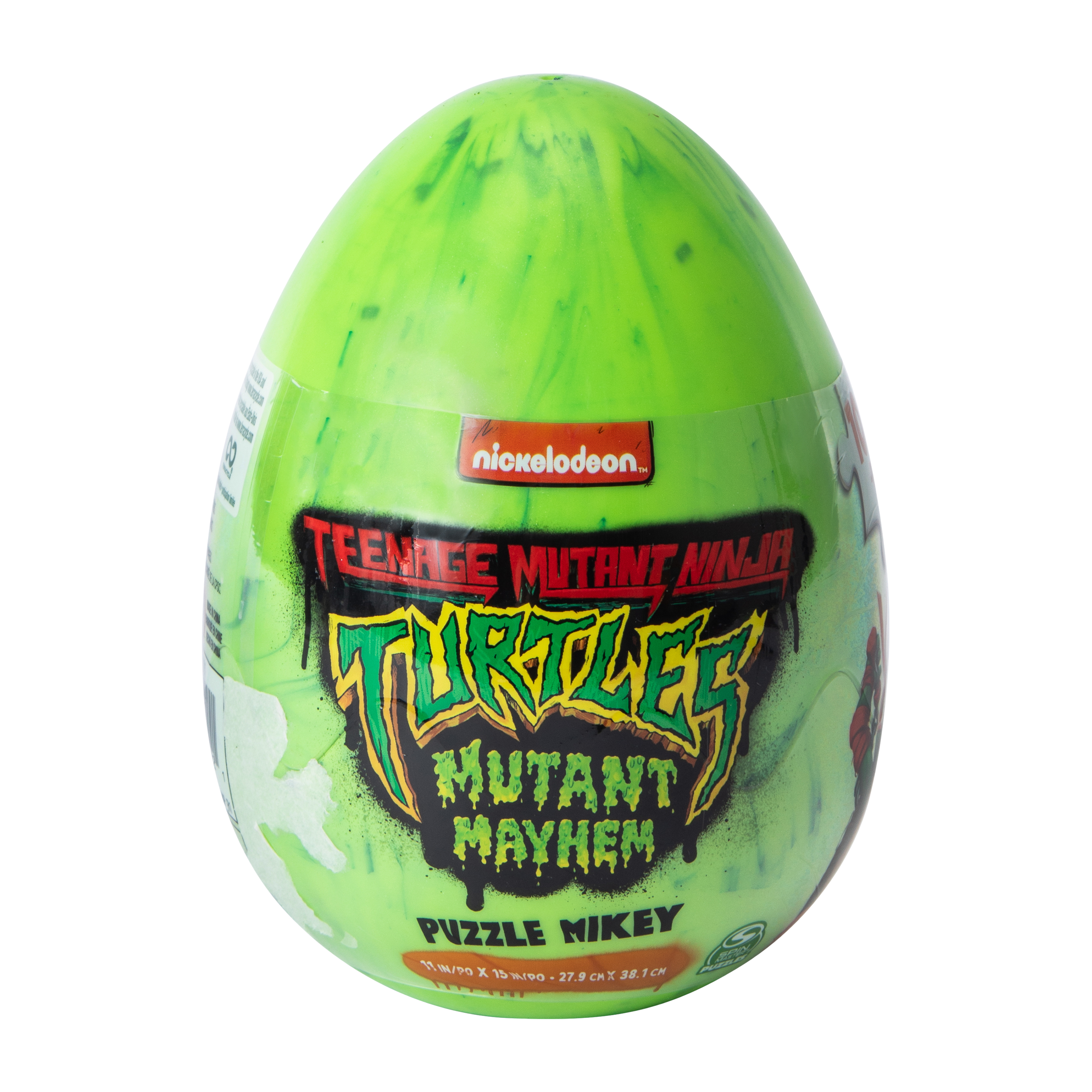 Nickelodeon™ Teenage Mutant Ninja Turtles Mutant Mayhem Egg Puzzle Mikey