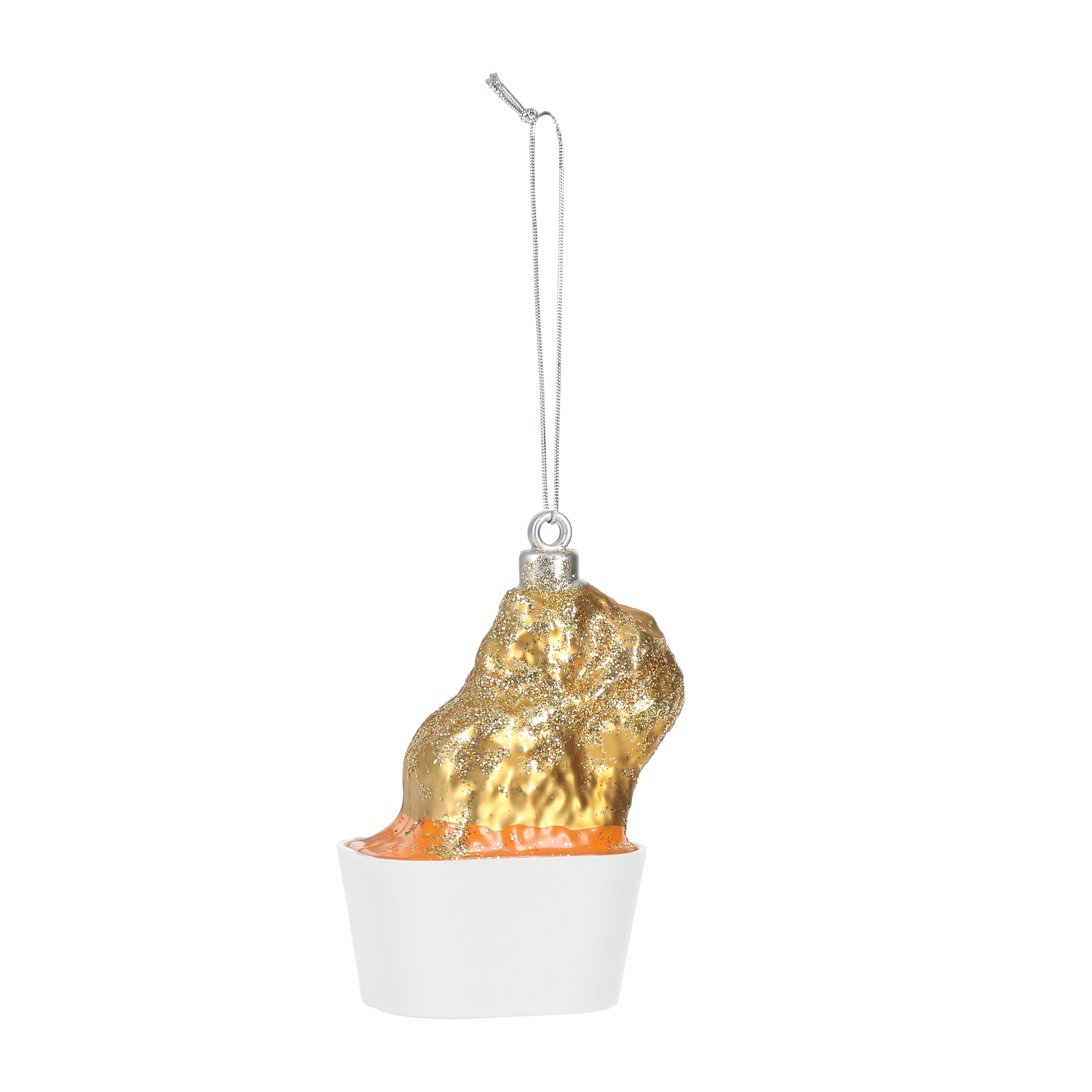 Christmas Chicken Nugget Tree Ornament