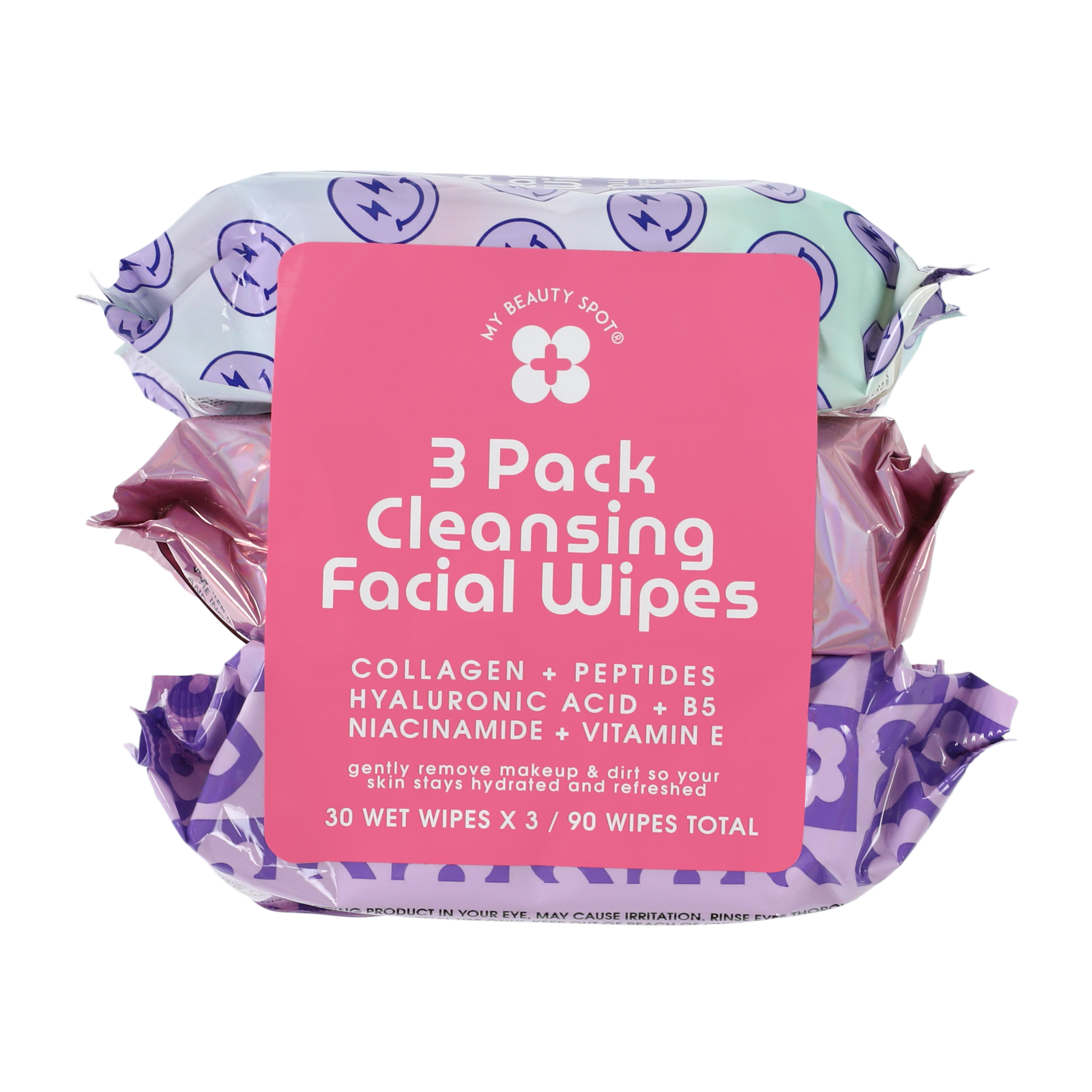 ミキ　Lingette Cleansing 3個セット Cleansing Facial Wipes 3-Pack | Five Below