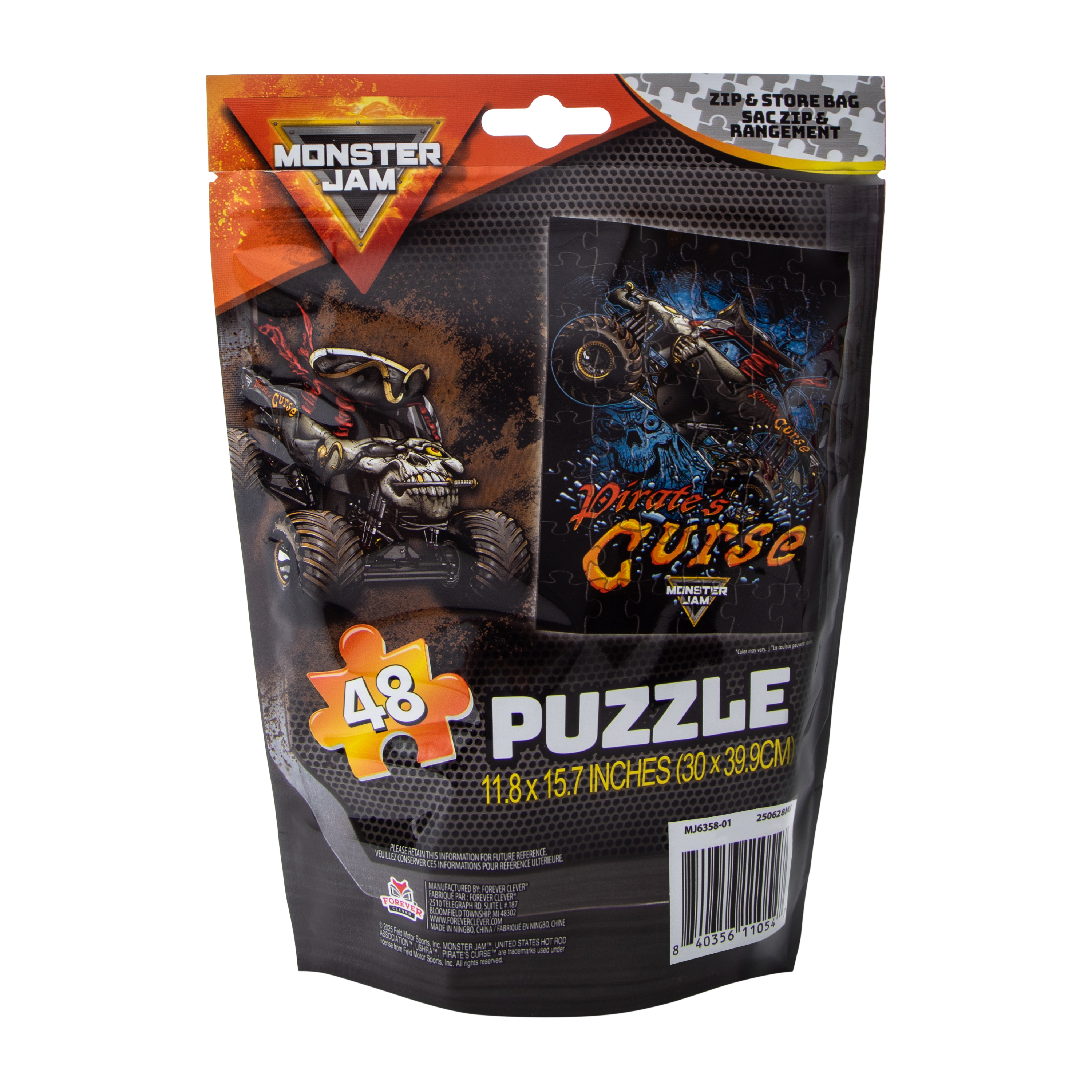 Monster Jam™ Puzzle 11.8inx15.7in (Styles May Vary)