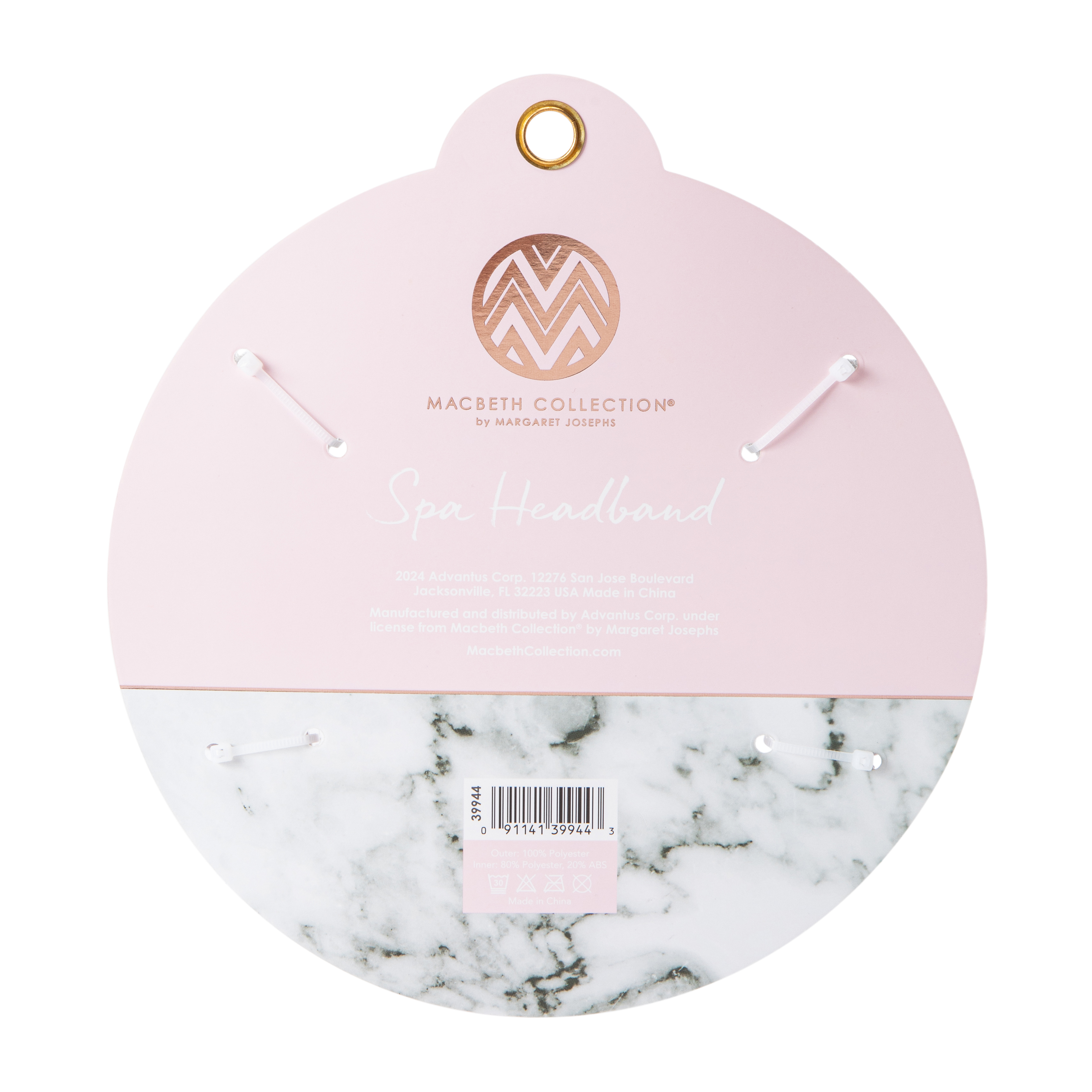Macbeth Collection® By Margret Josephs Grey Spa Headband
