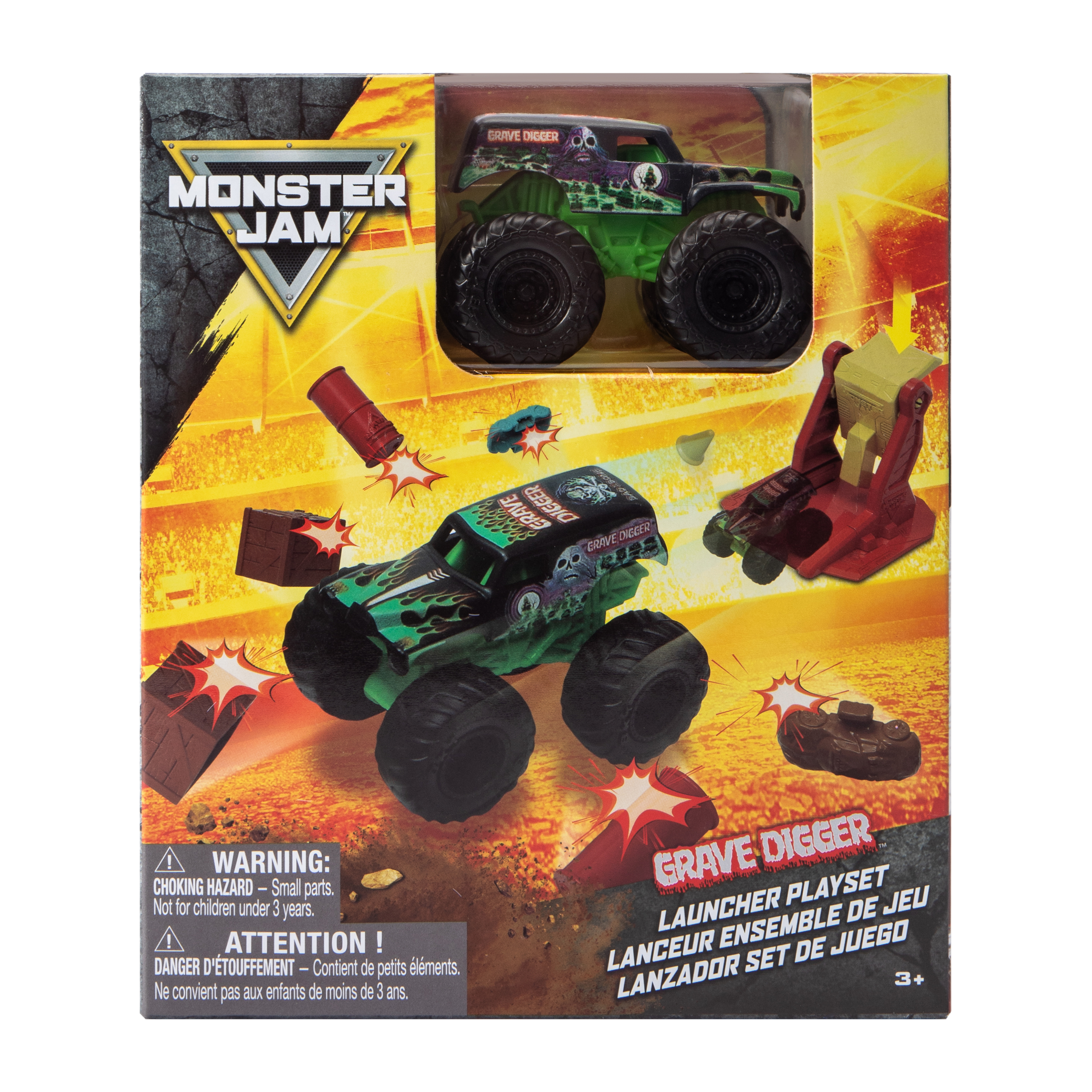 Monster Jam™ Gravedigger Launcher Playset