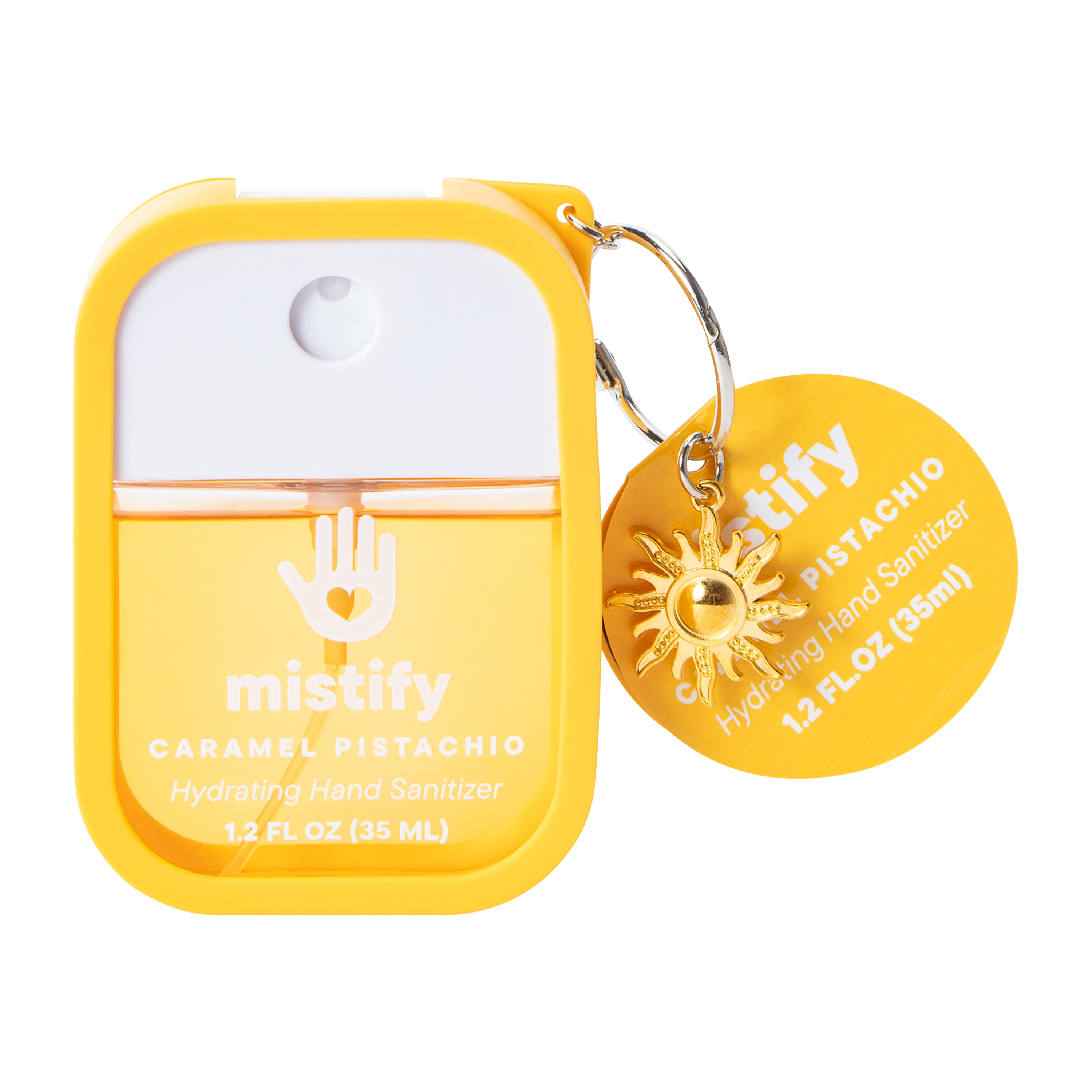 Mistify Caramel Pistachio Hydrating Hand Sanitizer 1.2oz