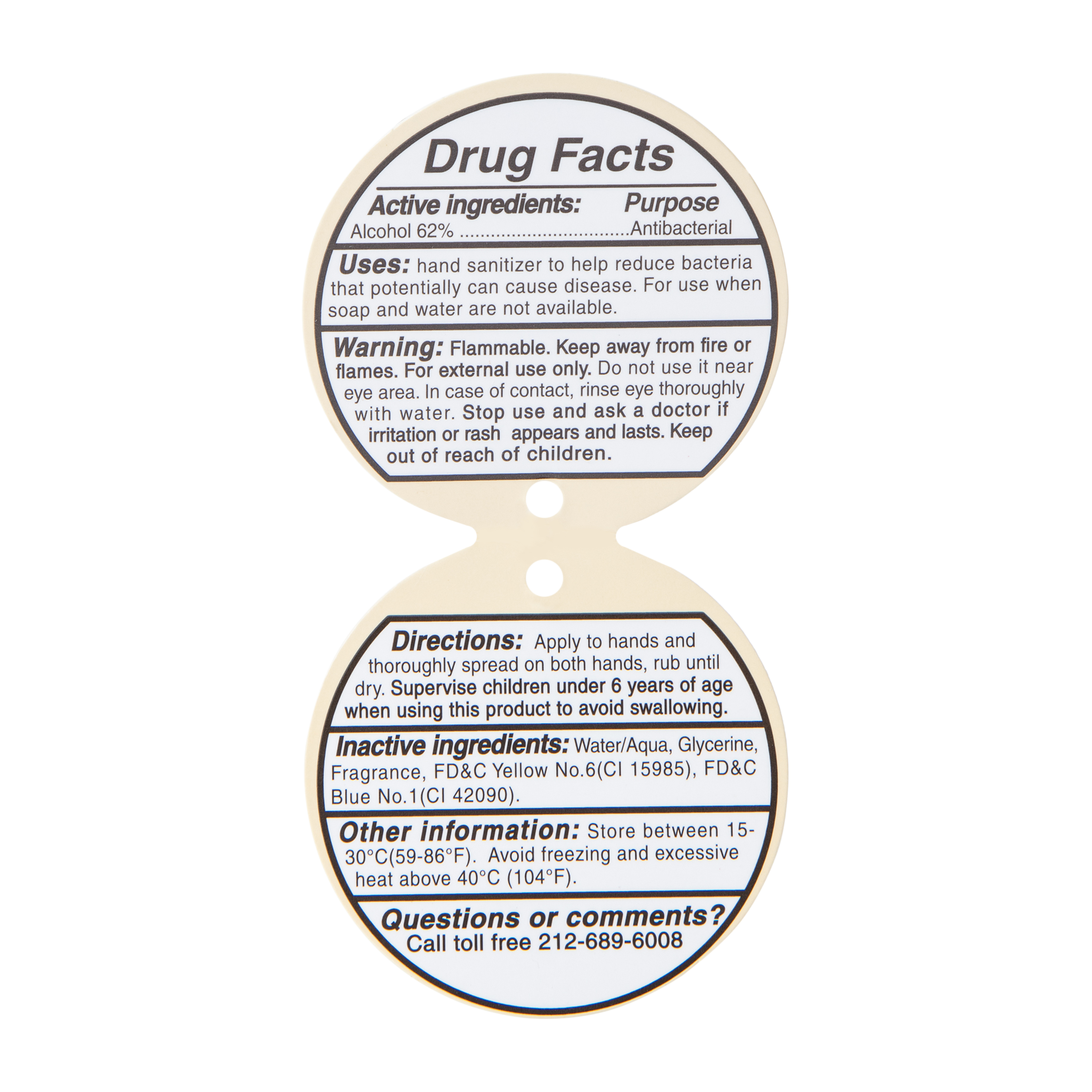 Mistify Vanilla Hydrating Hand Sanitizer 1.2oz