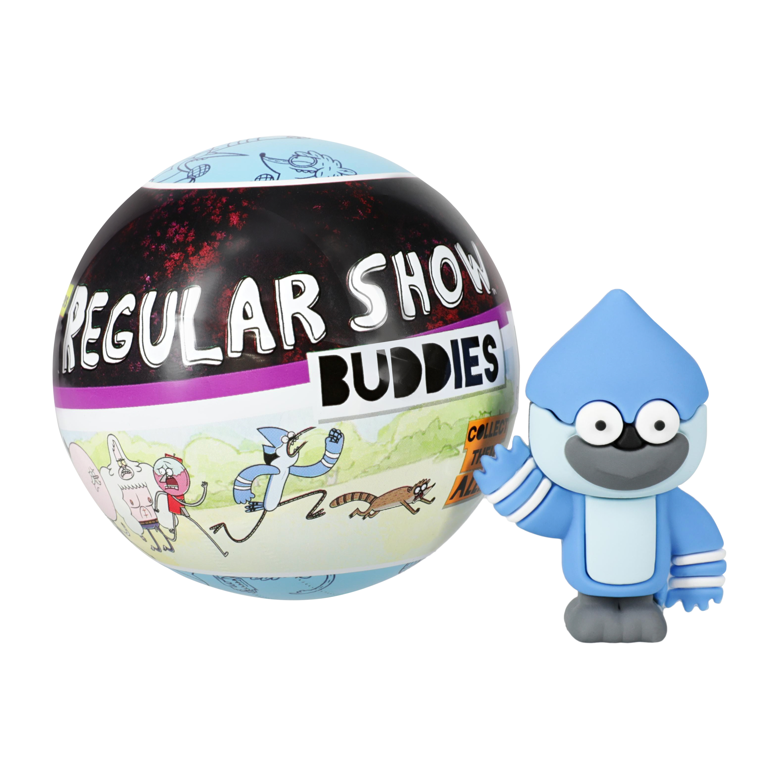 Regular Show Buddies Collectible Figure Capsules (Styles May Vary)