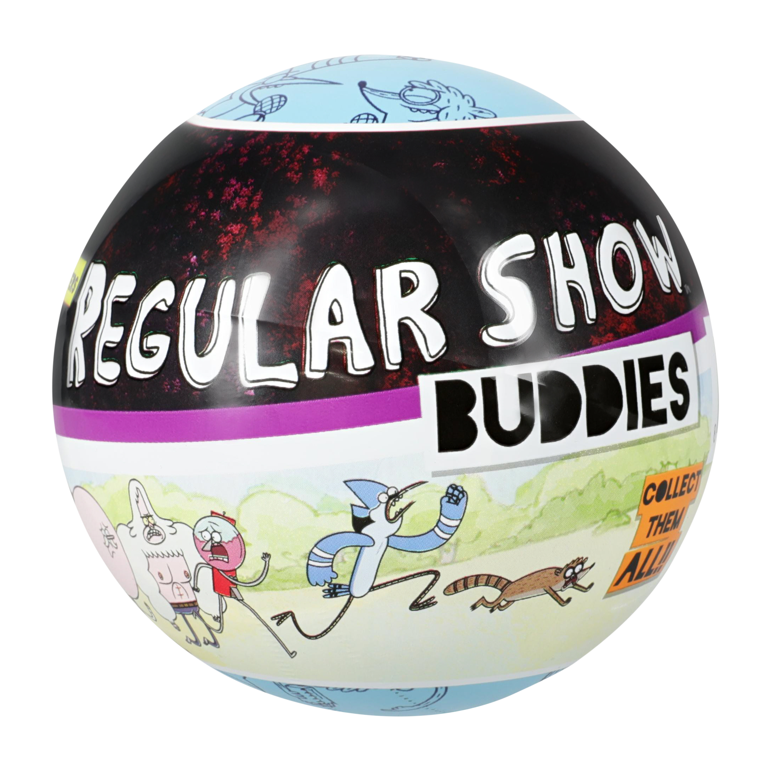 Regular Show Buddies Collectible Figure Capsules (Styles May Vary)
