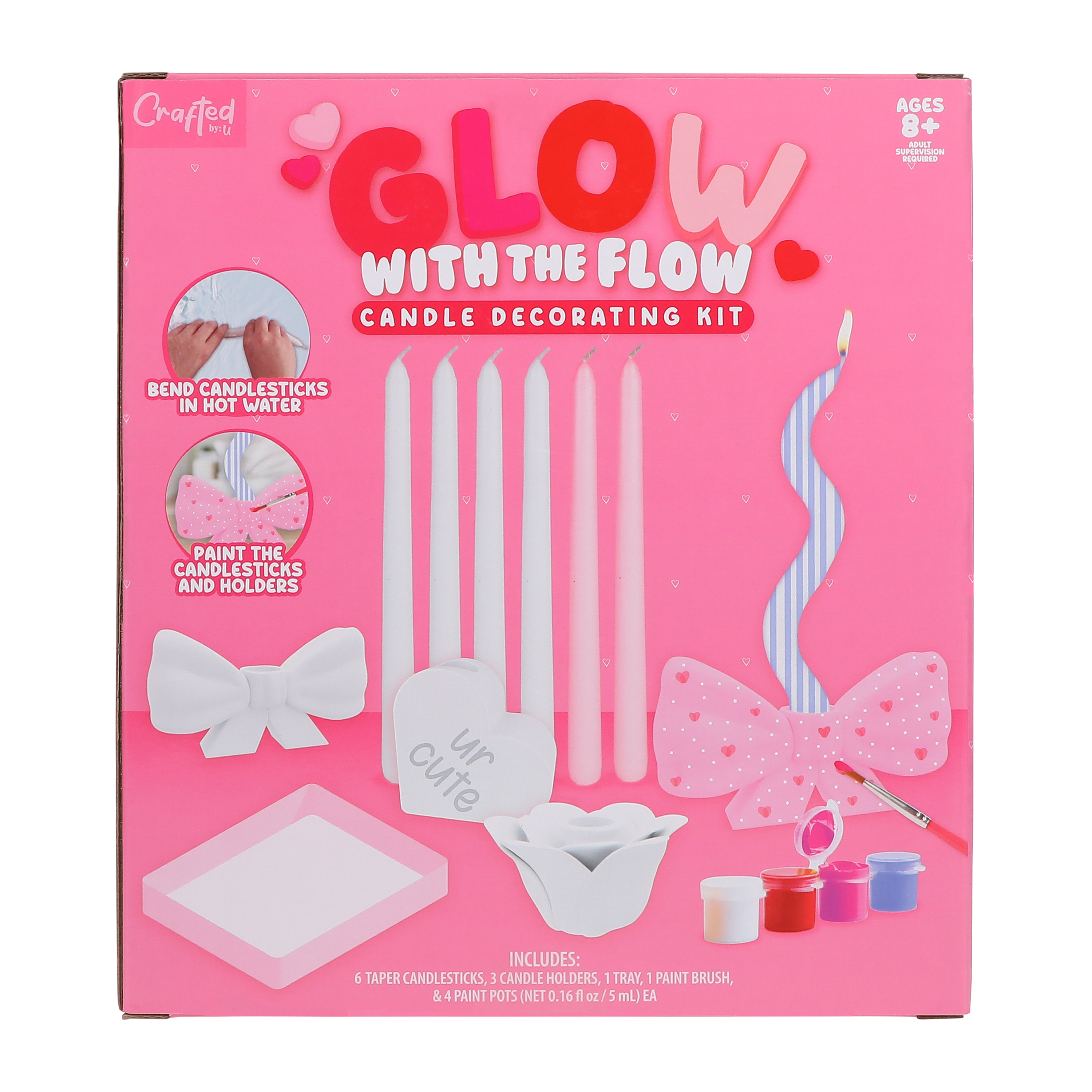 Glow With The Flow  Candle Decorating Kit
