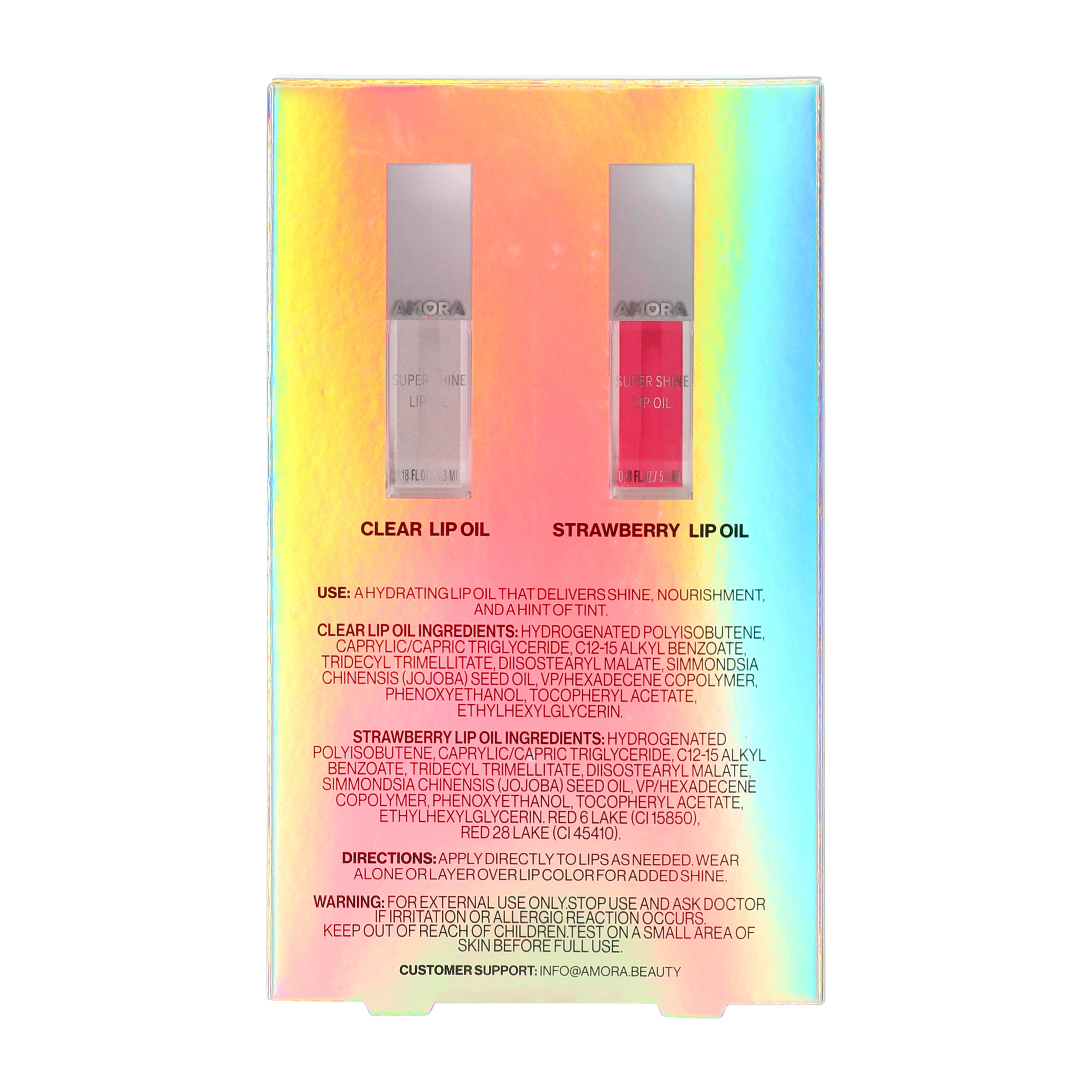 Amora Super Shine Oil 2-Pack