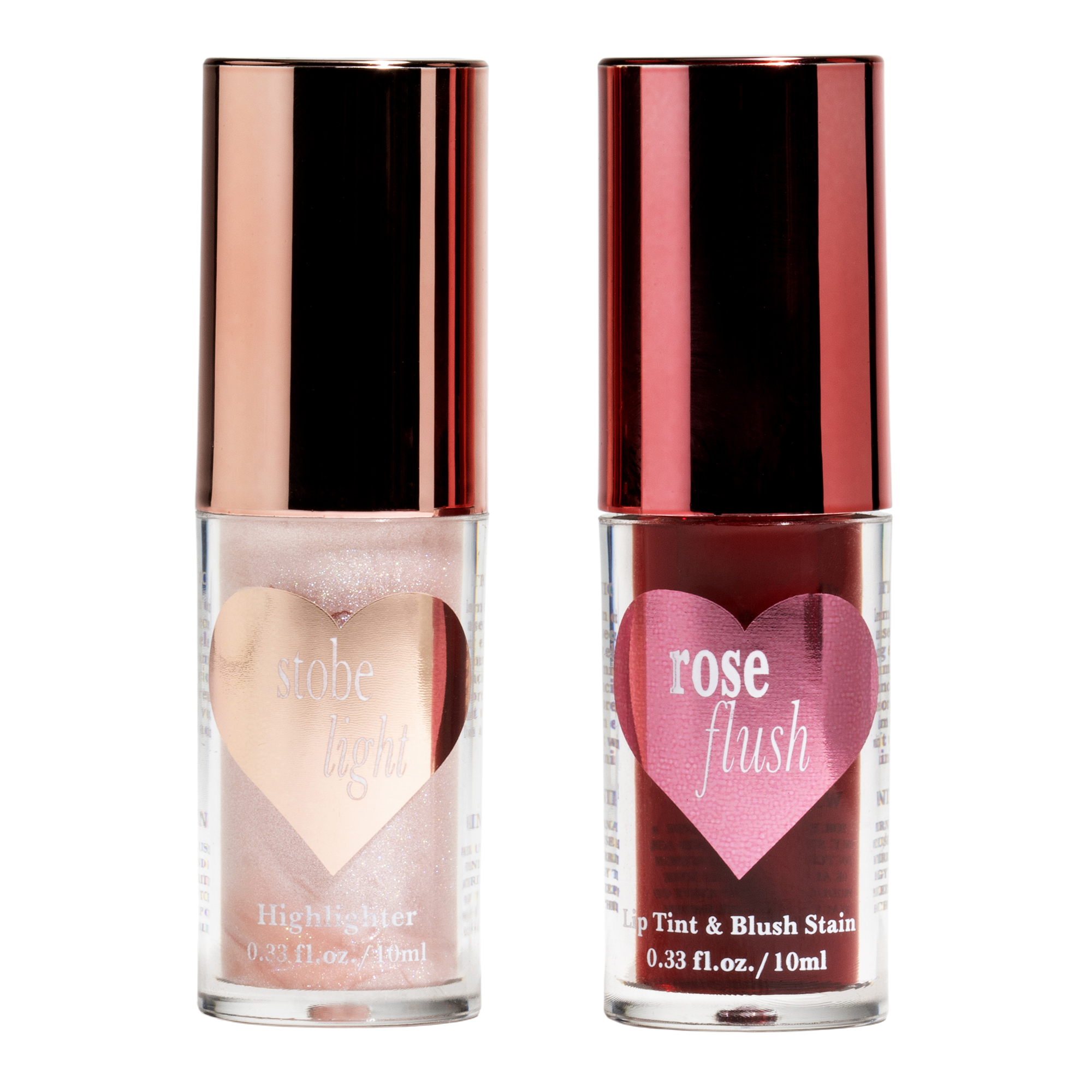 Amora Berry Glazed Duo Blush/Lip Tint & Highlight Set