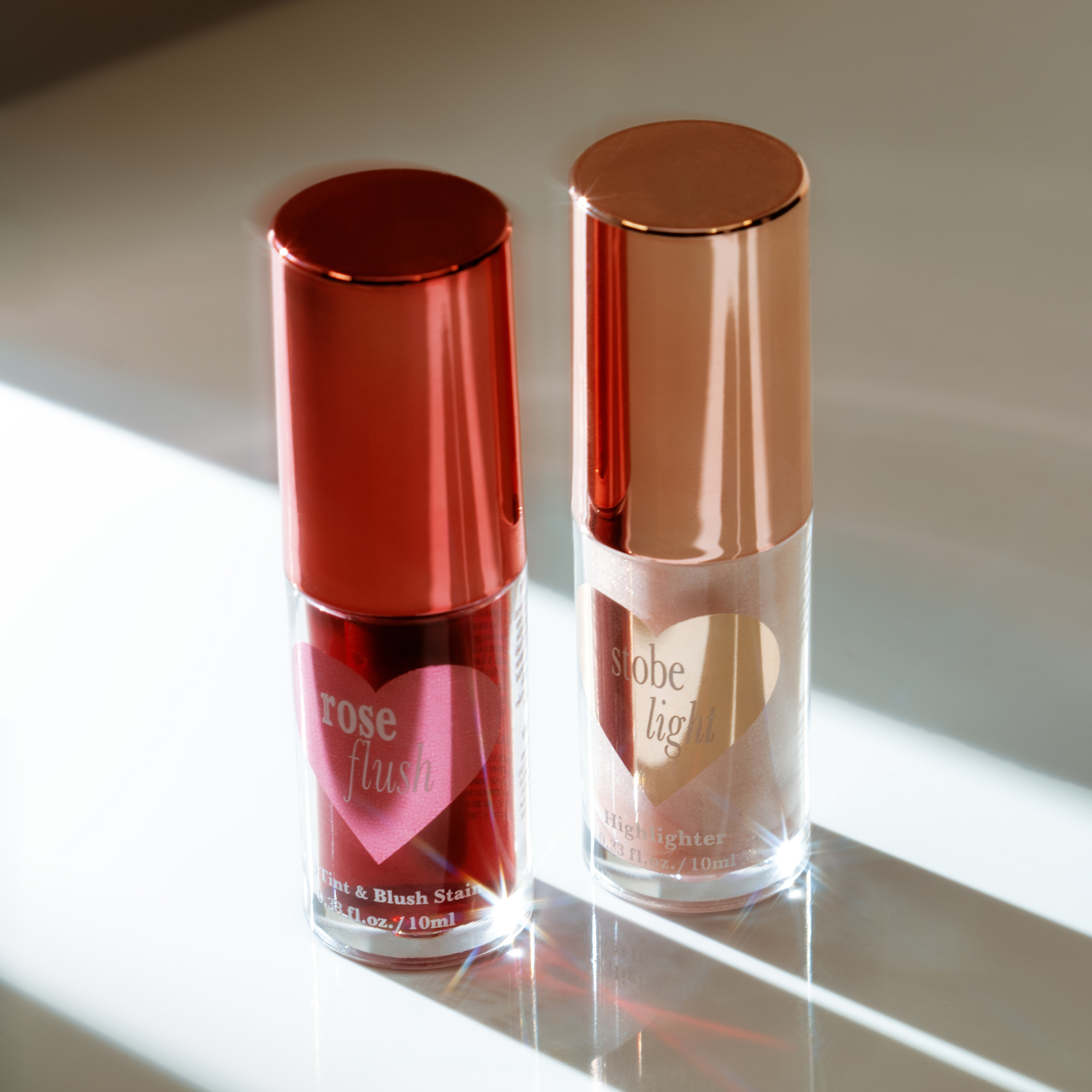 Amora Berry Glazed Duo Blush/Lip Tint & Highlight Set