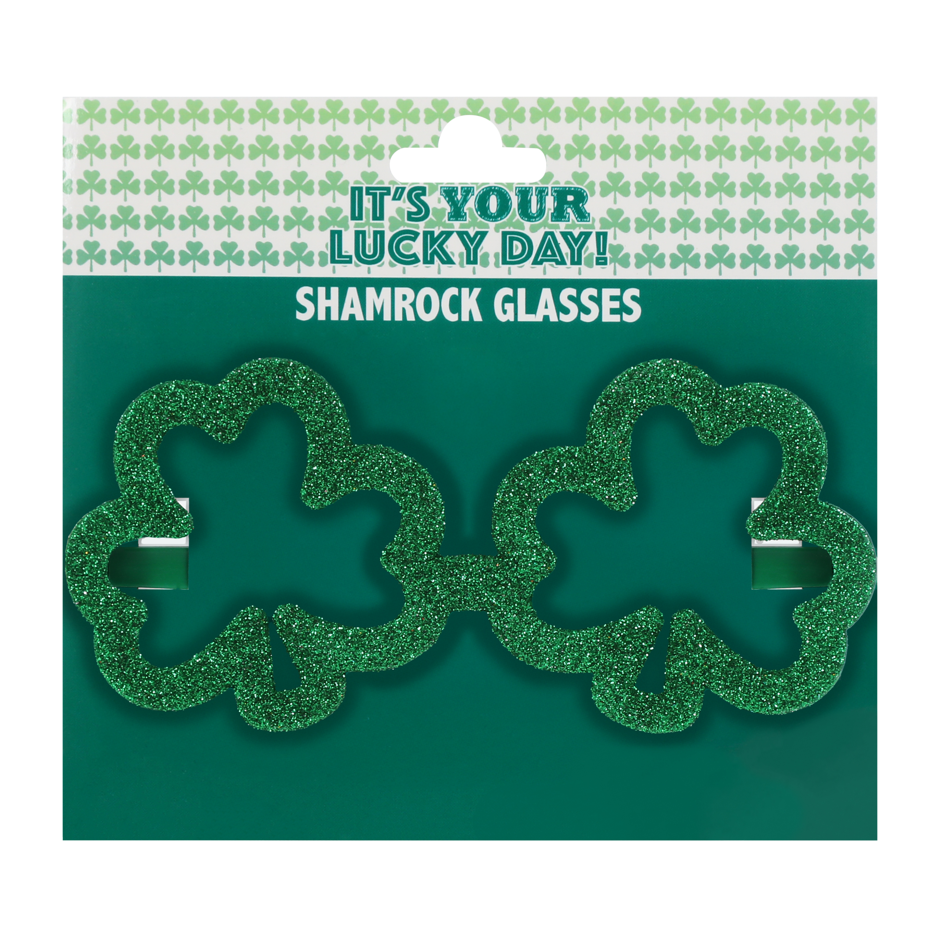 It's Your Lucky Day! Shamrock Glasses | Five Below