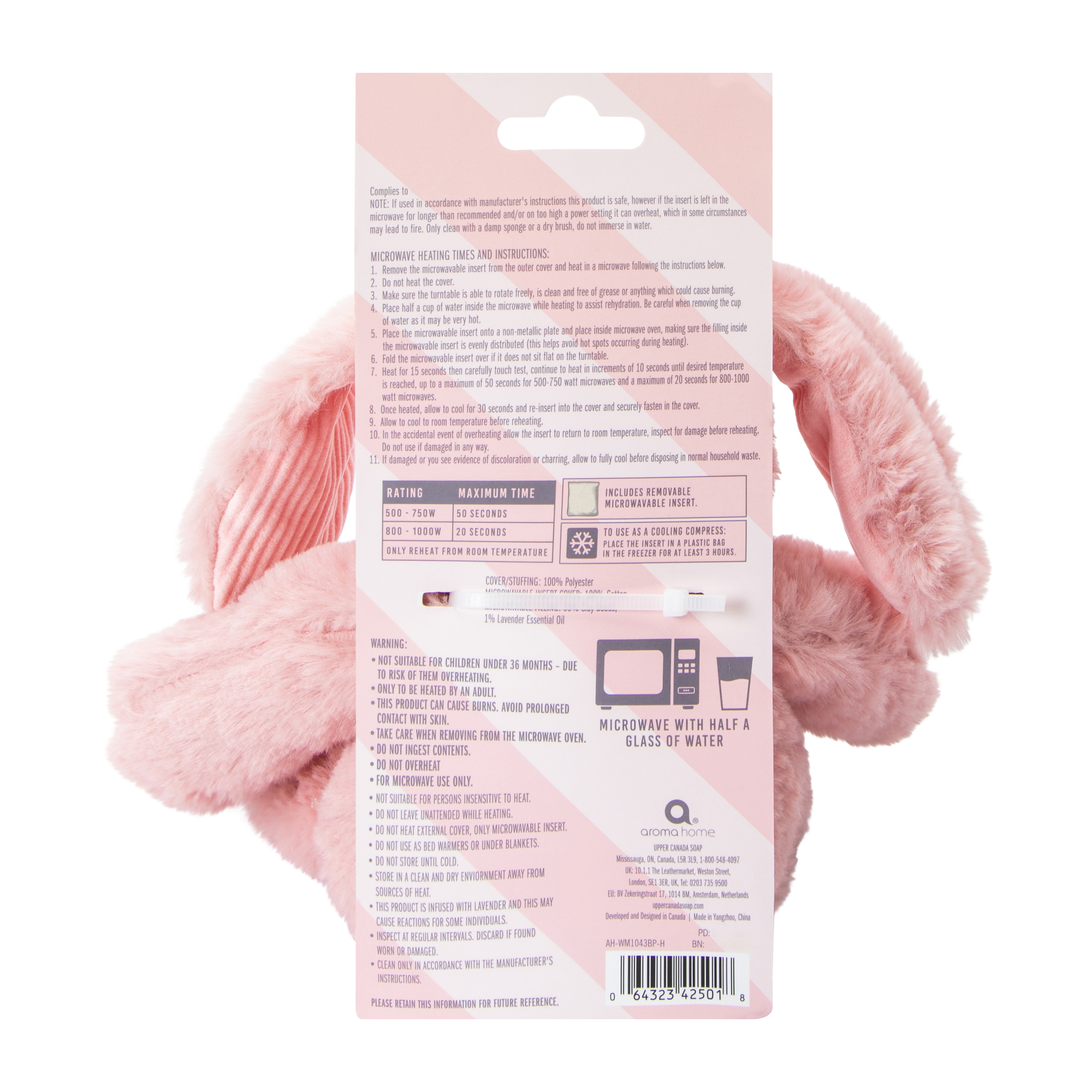 Animal Heatable Plush Toy