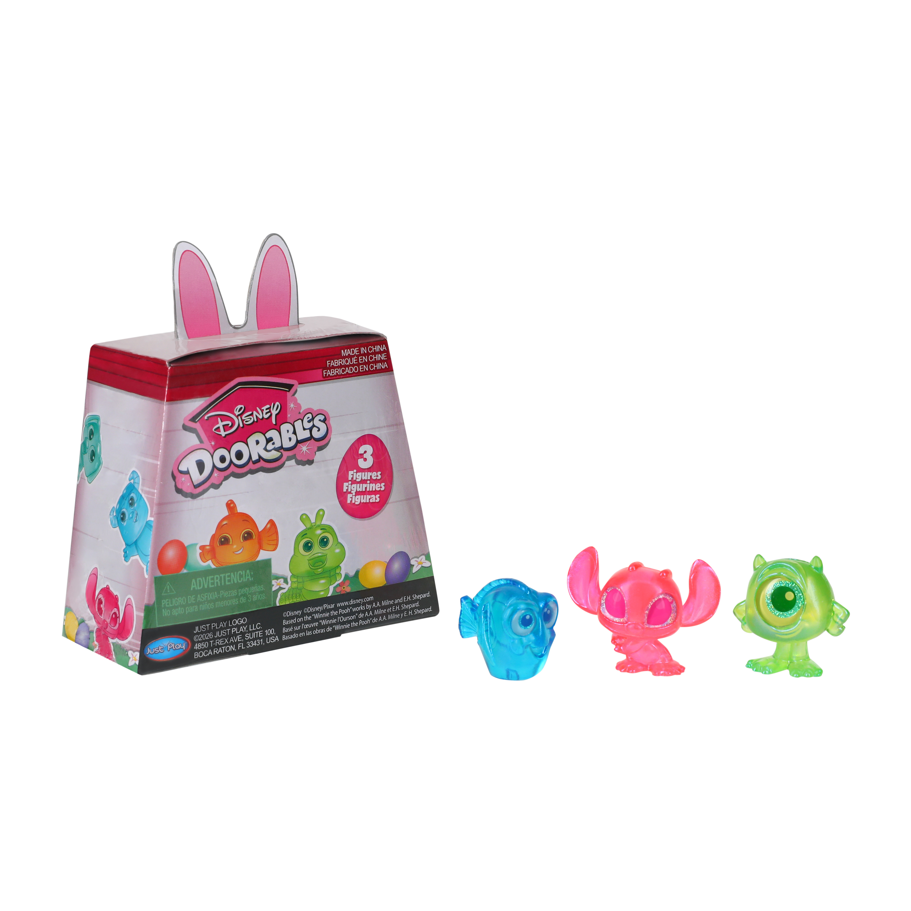 Disney Doorables Easter Collectible Figures 3-Pack (Styles May Vary)