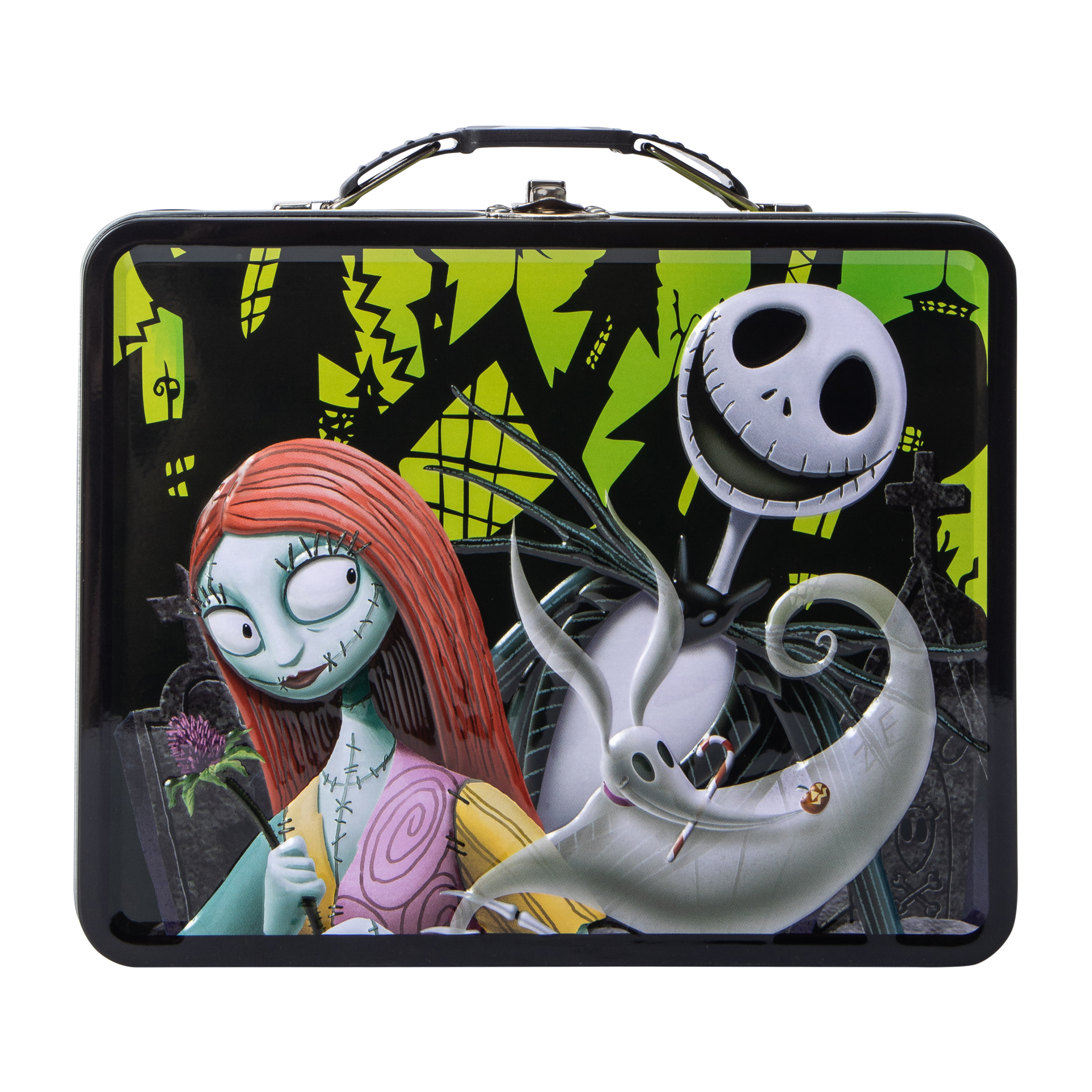 Disney Tim Burton's The Nightmare Before Christmas Tin Lunch Box (Styles May Vary)