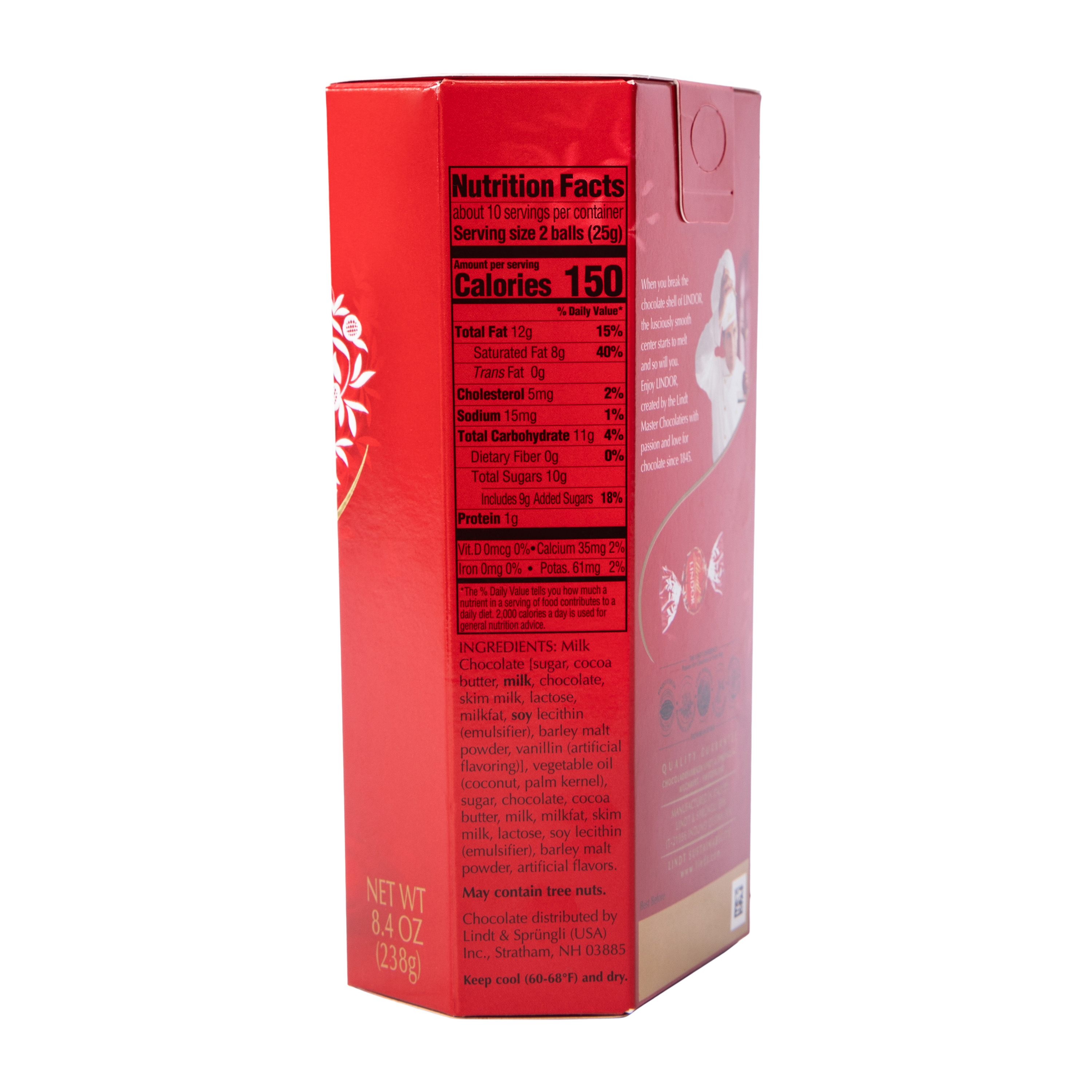 Lindt Lindor Milk Chocolate Truffles 8.4oz