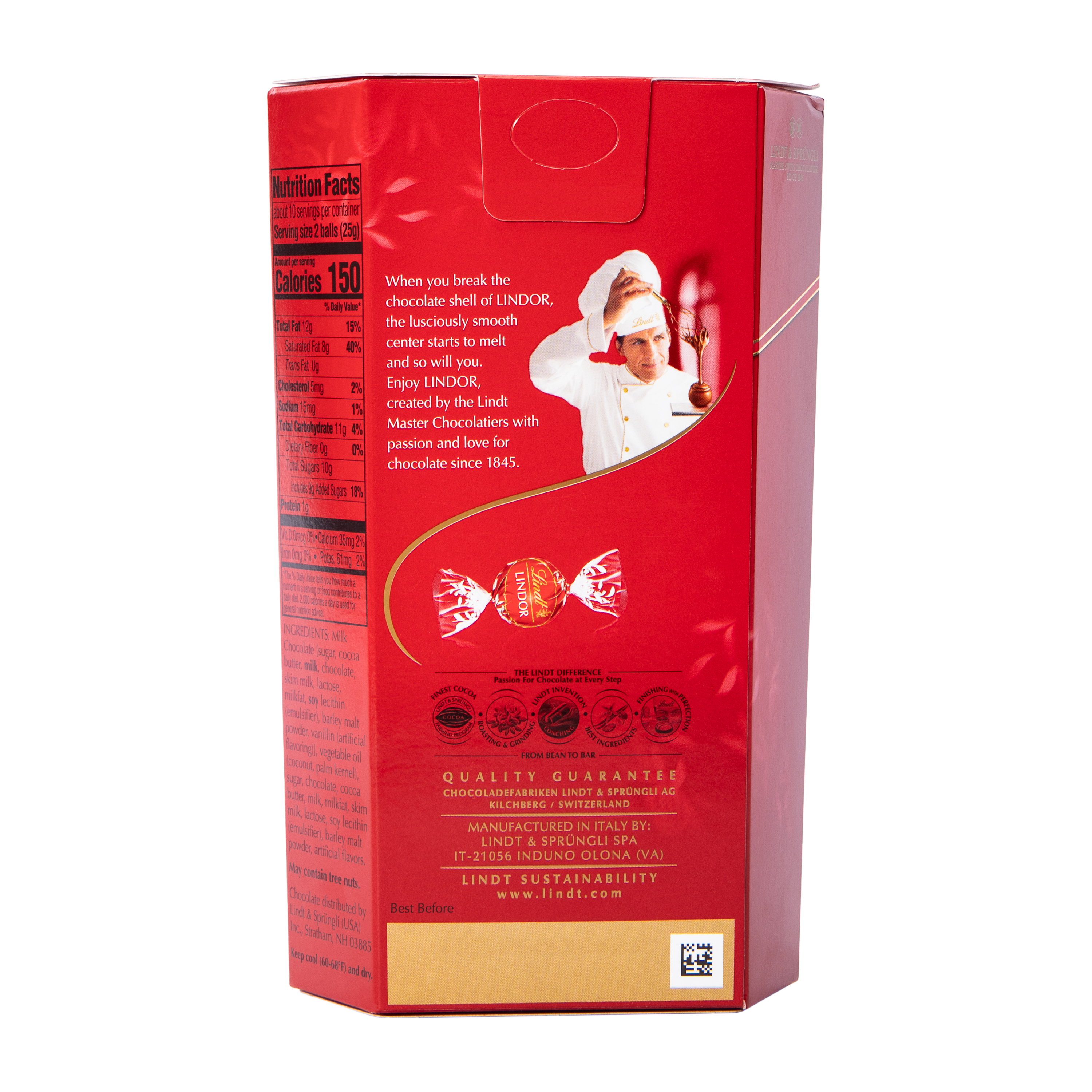 Lindt Lindor Milk Chocolate Truffles 8.4oz