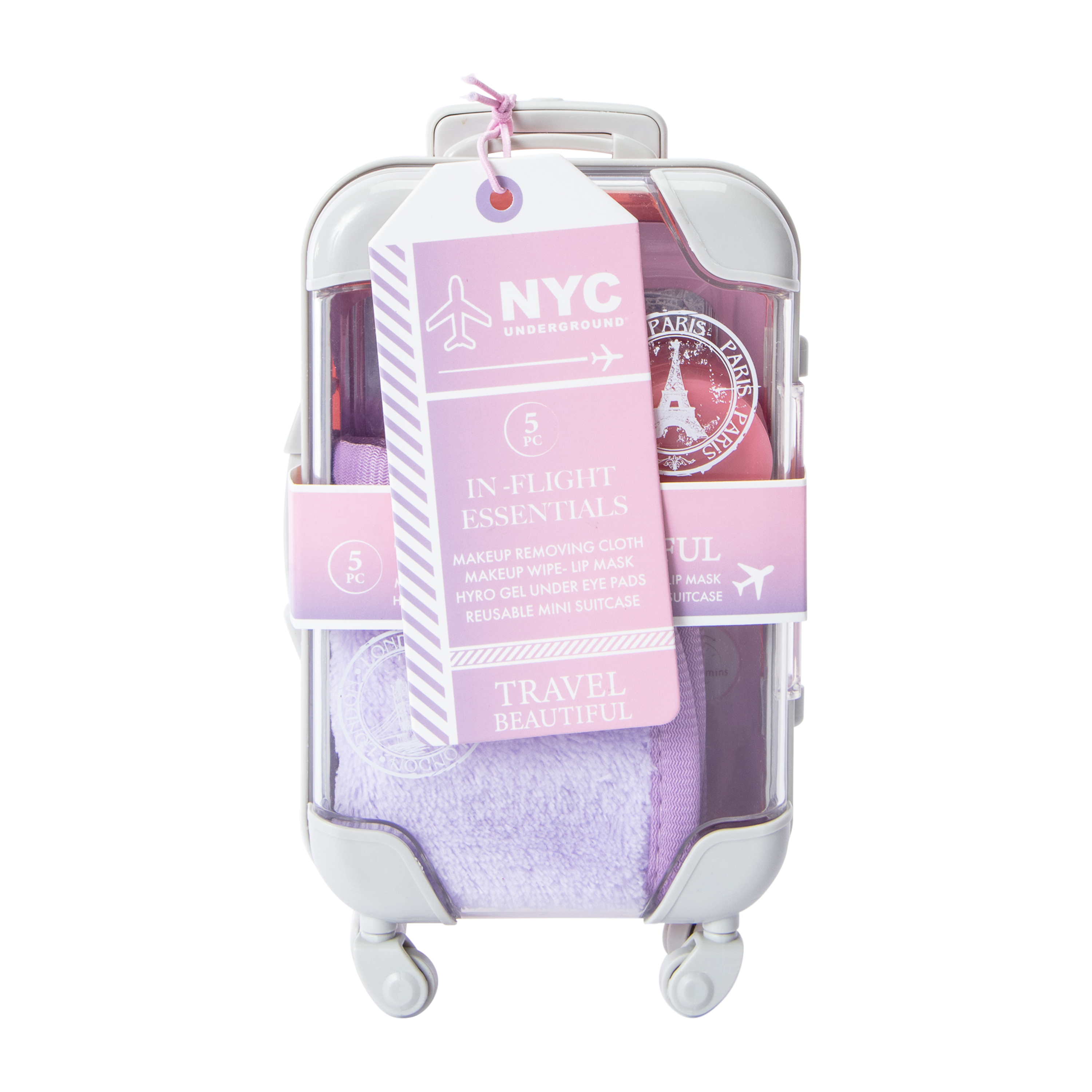 NYC Underground® Travel Beautiful Suitcase 5-Set