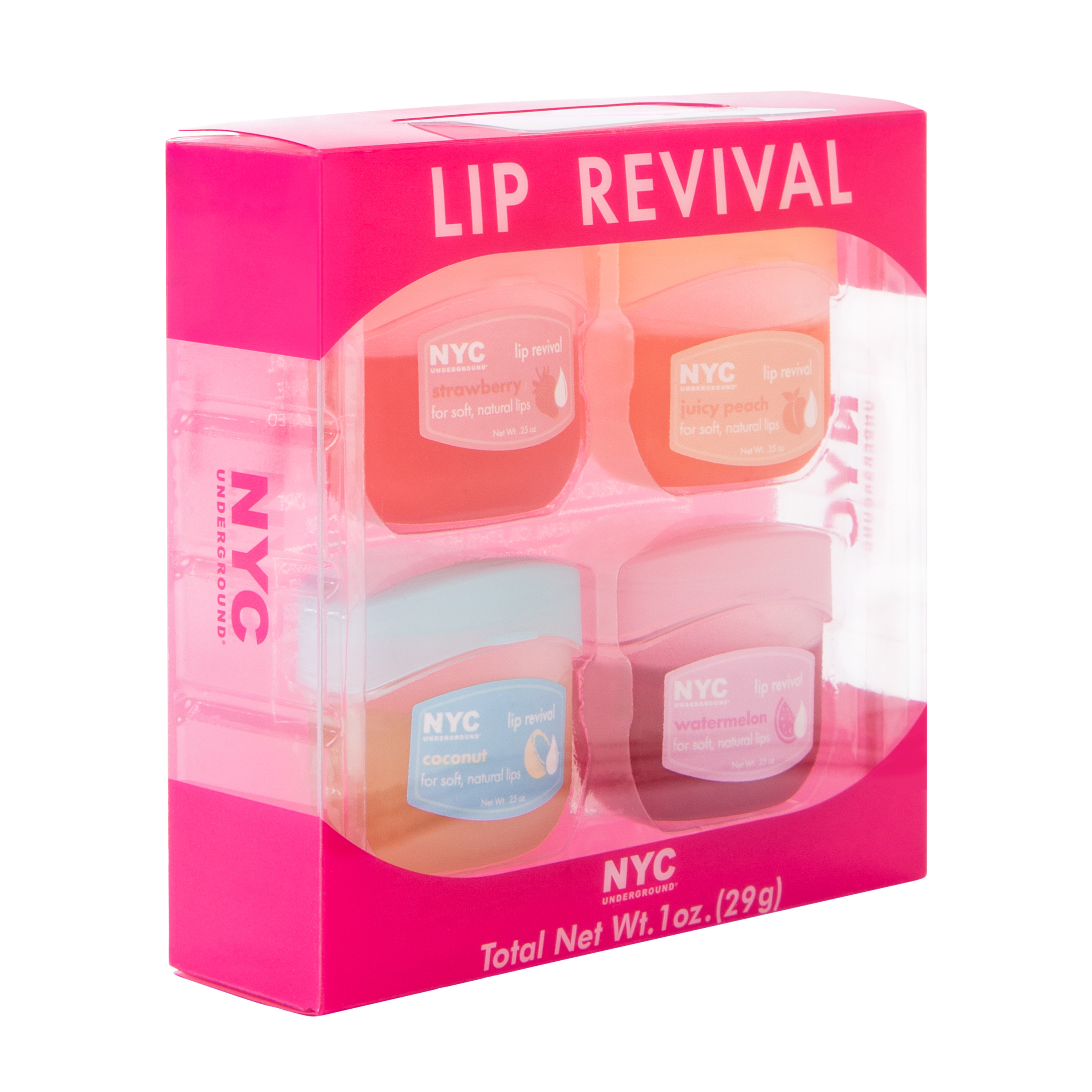NYC Underground® Lip Revival 4-Pack
