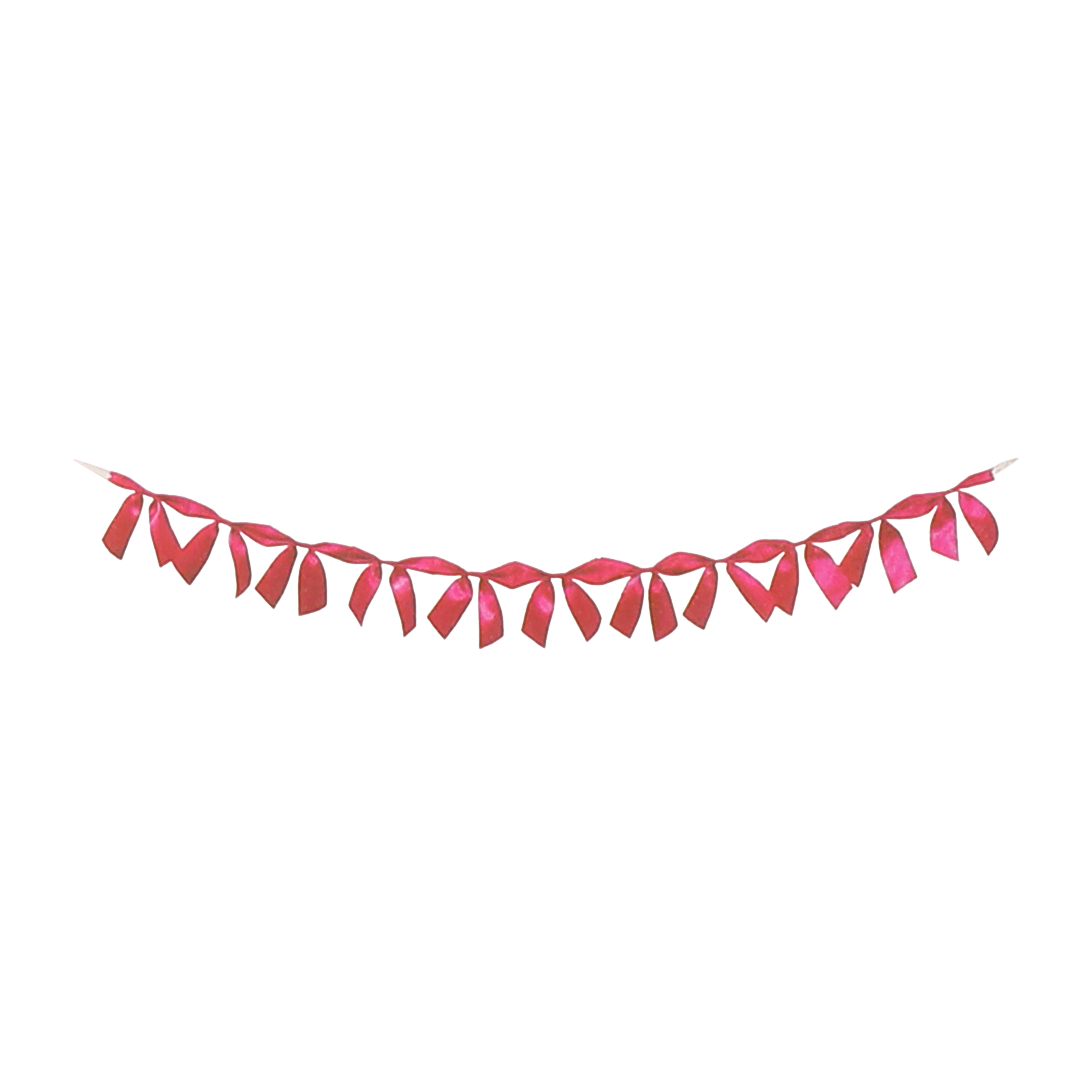 Valentine's Bow Garland