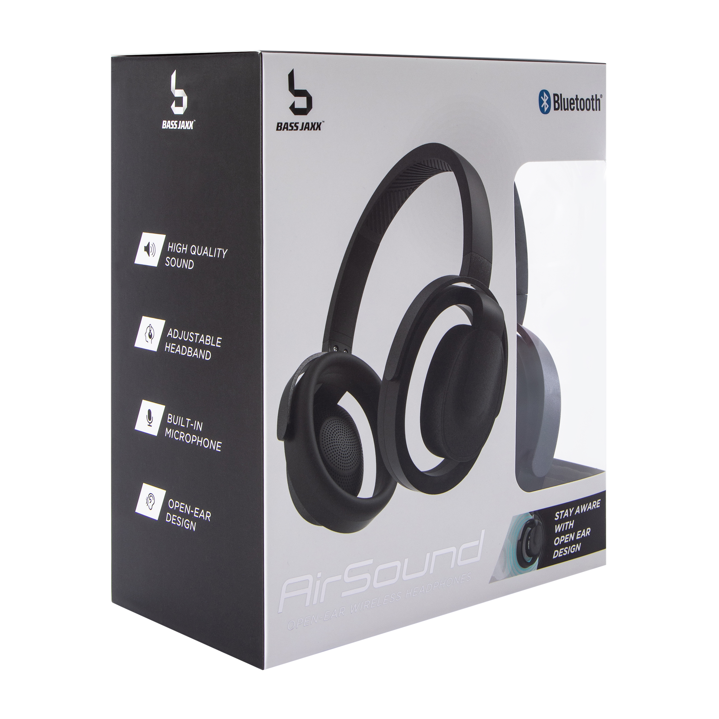Bass Jaxx™ AirSound Open Ear Wireless Headphones
