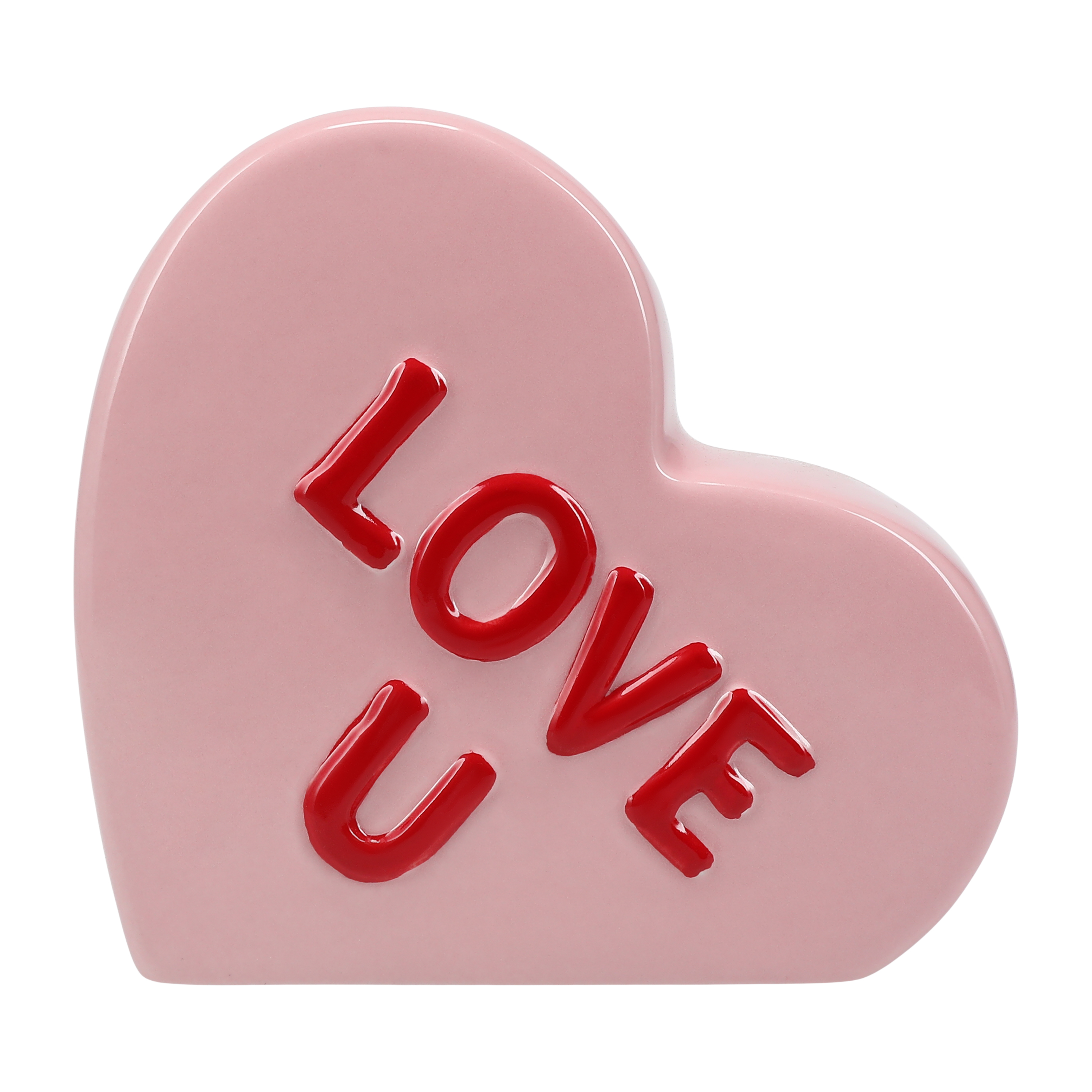 Valentine's Ceramic Heart Vase