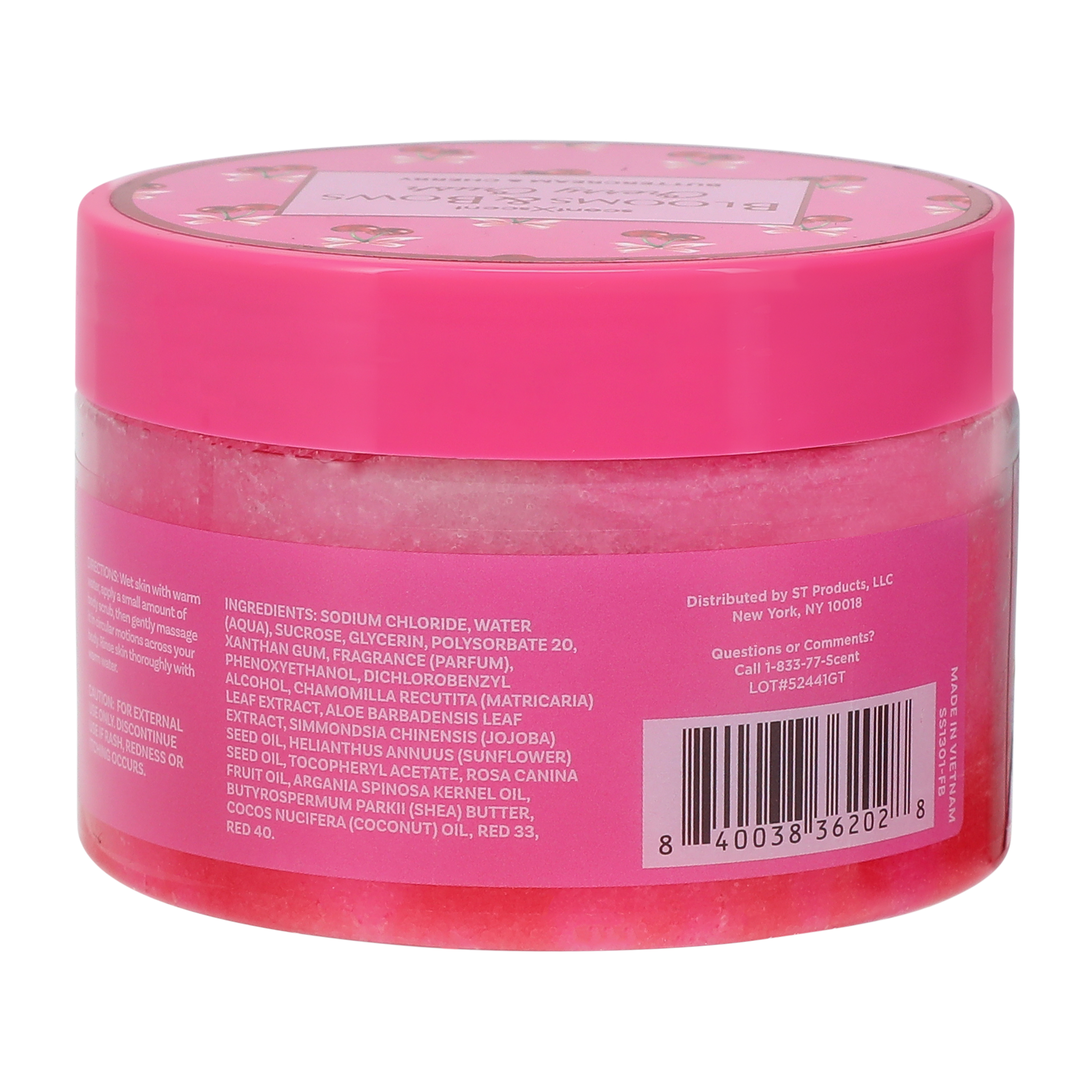 Blooms & Bows Cherry Crush Body Scrub 13oz