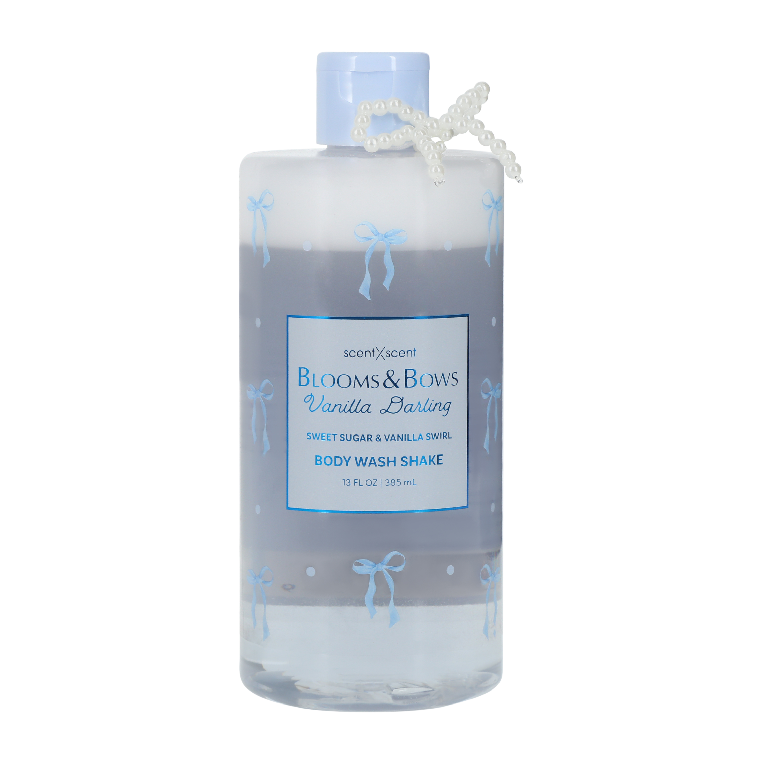 Blooms & Bows Vanilla Darling Body Wash Shake 13oz