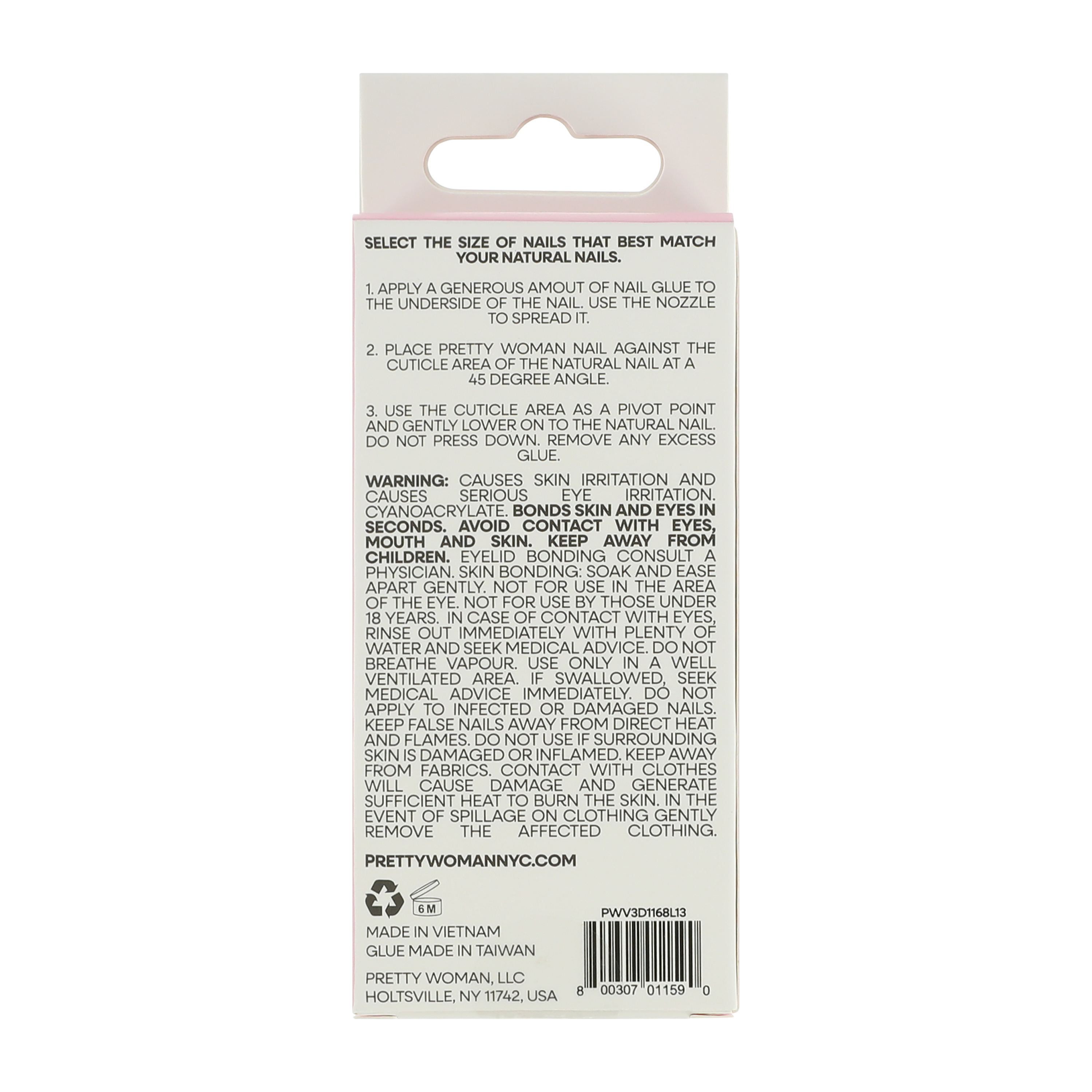 Pretty Woman Limited Edition Faux Nails 24-Count