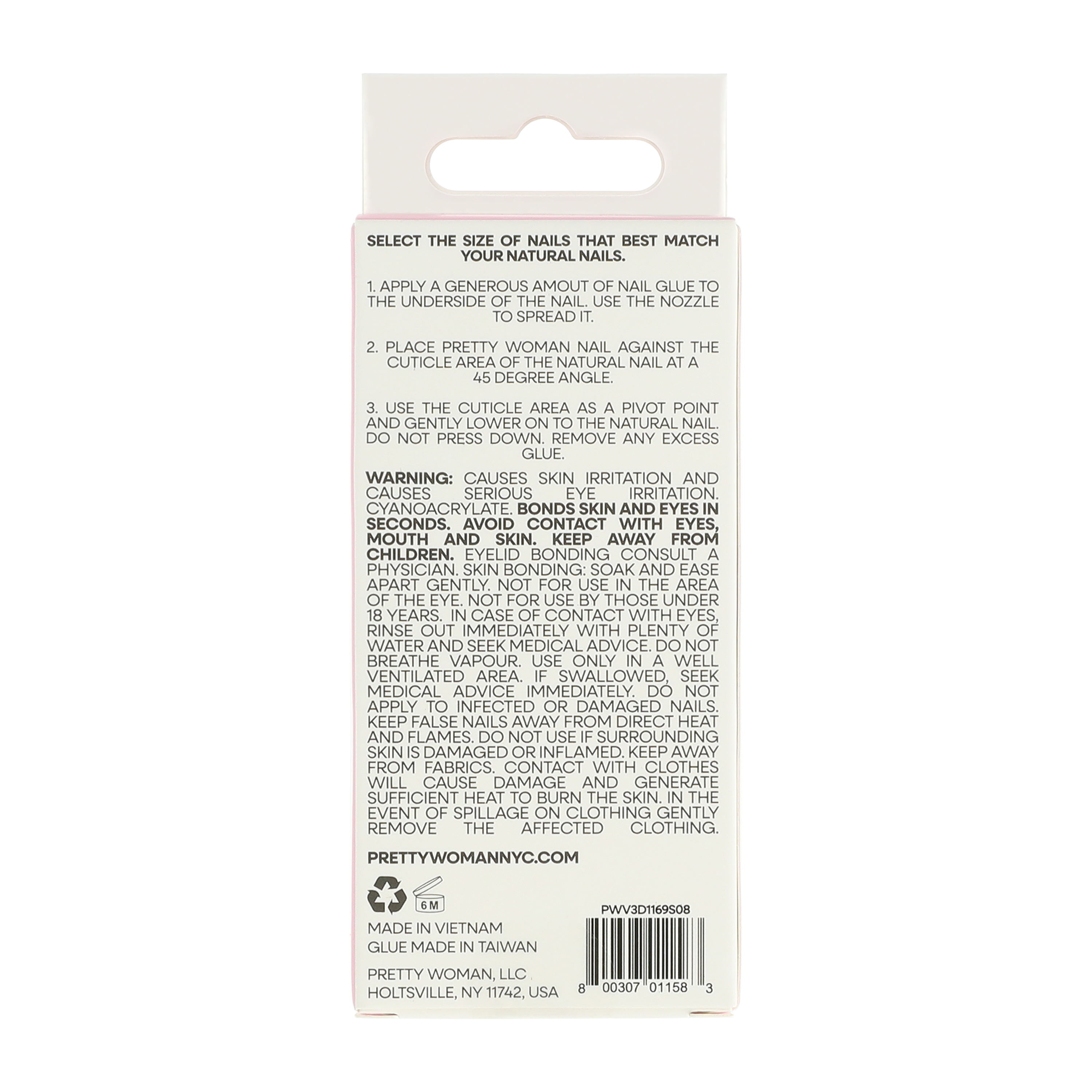 Pretty Woman Limited Edition Faux Nails 24-Count