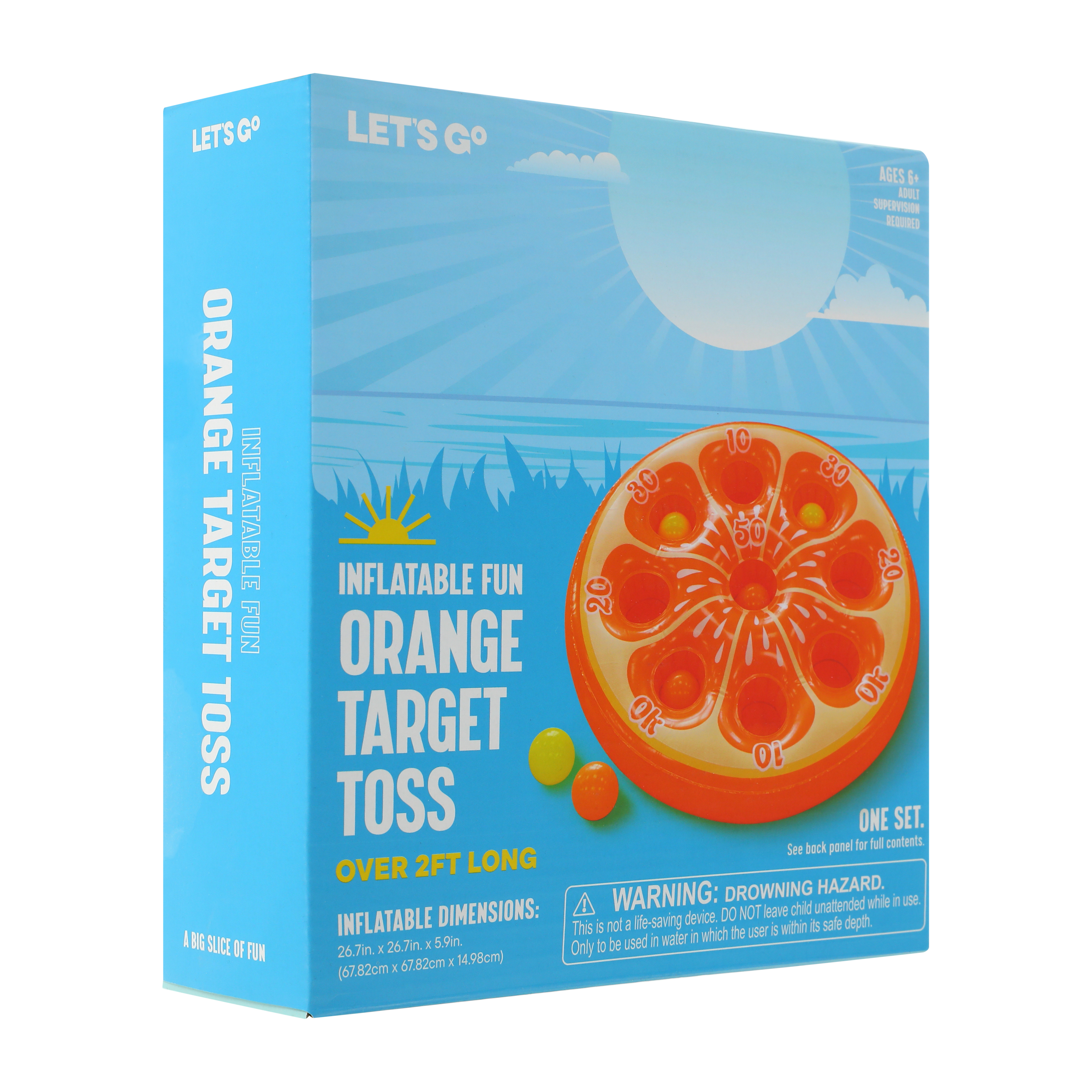 Inflatable Target Toss Game Set